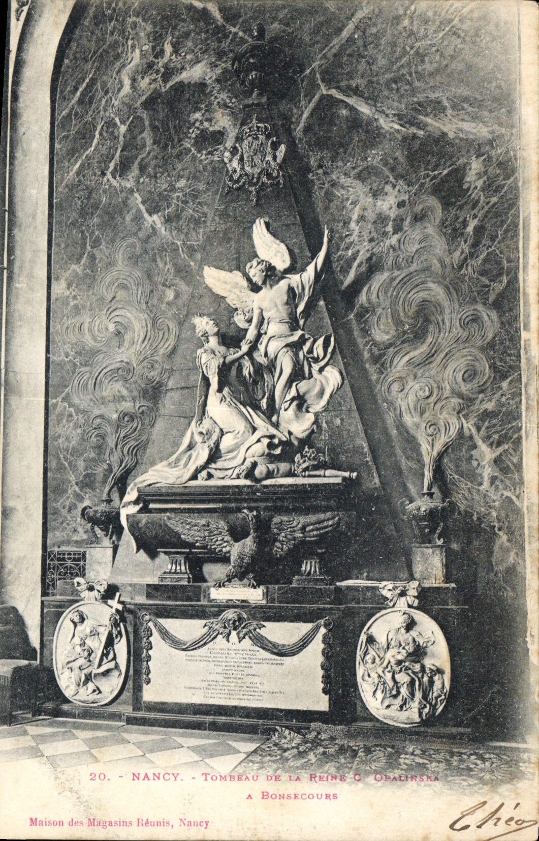 CPA Nancy Tombeau de la Reine Opalinska 