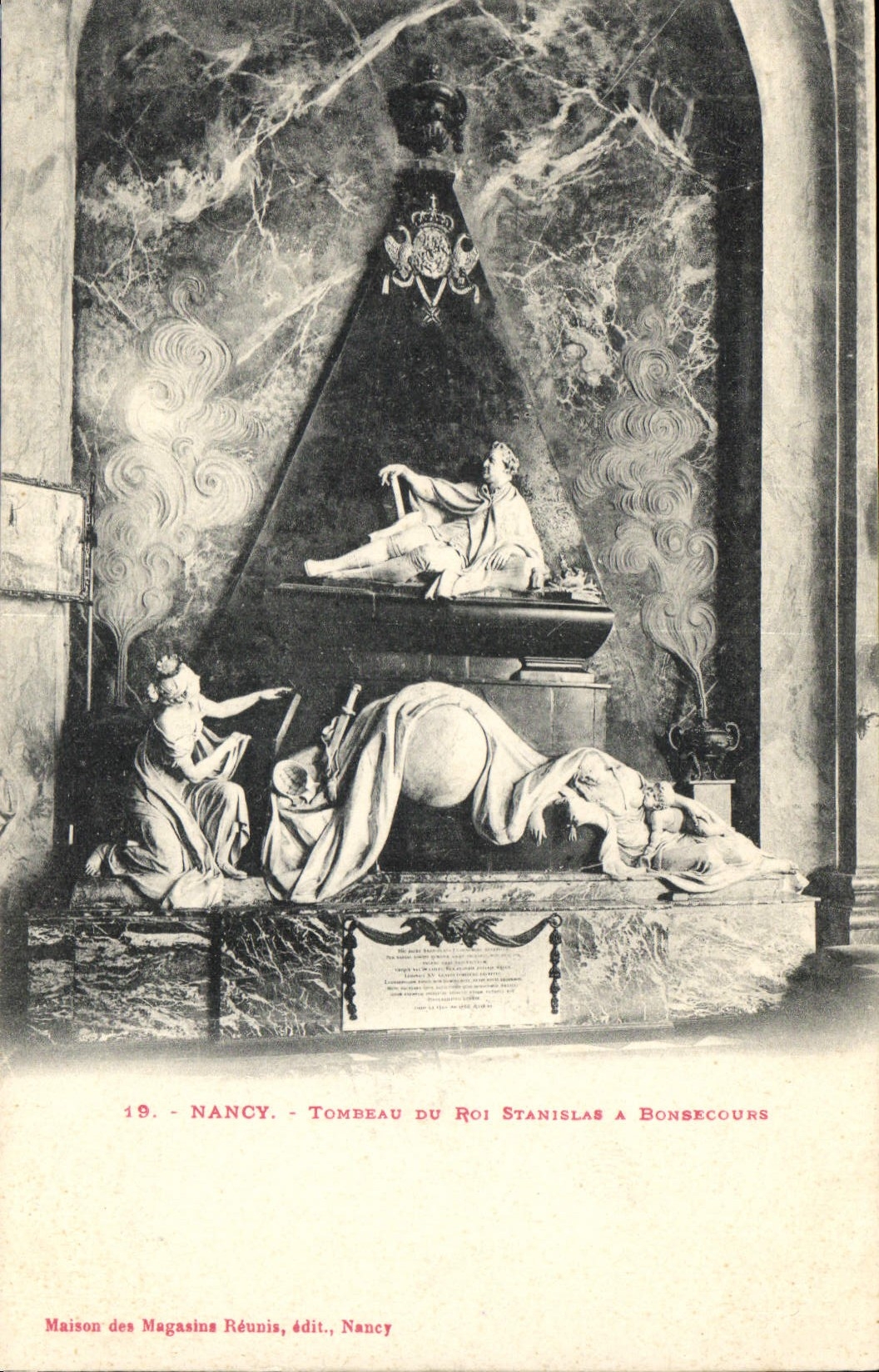 CPA Nancy Tombeau du Roi Stanislas a Bonsecours 