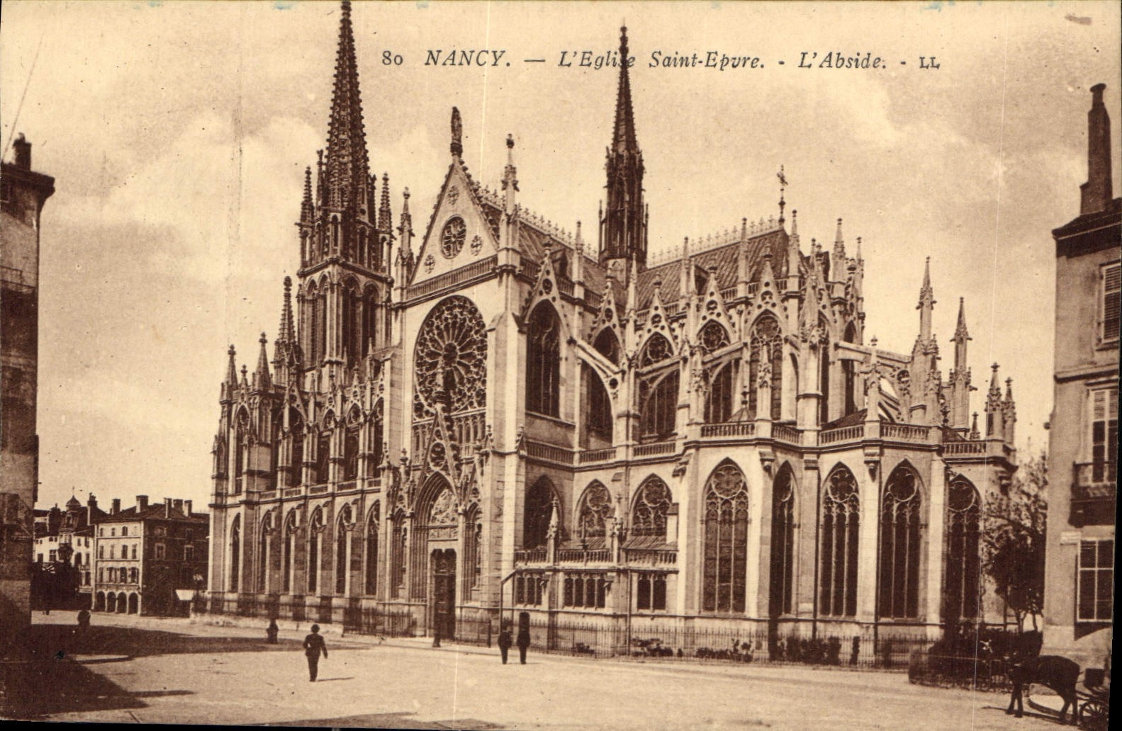 CPA Nancy L'Eglise Saint Epvre L'Abside 