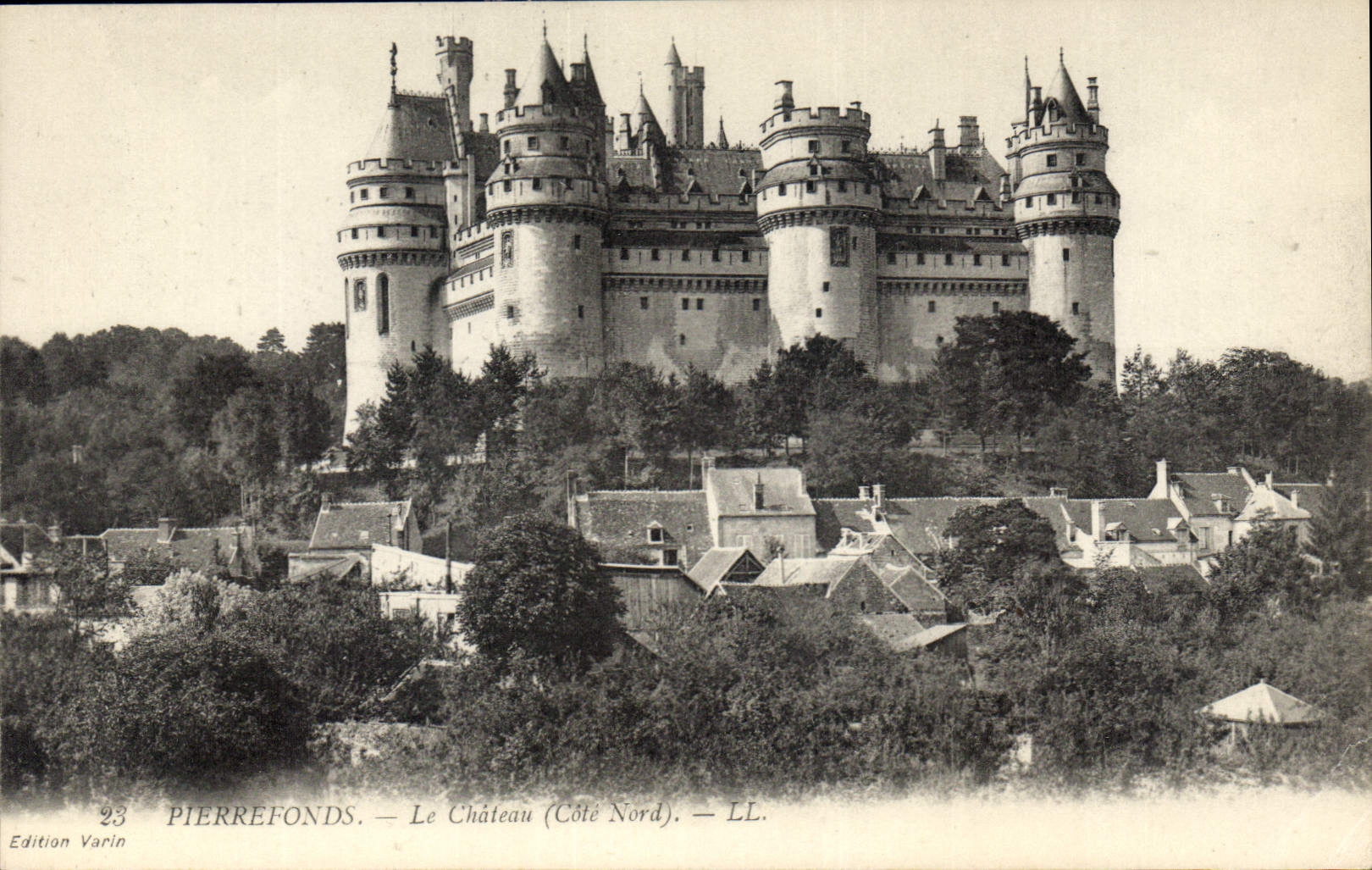 CPA Pierrefonds Le Chateau Cote Nord 