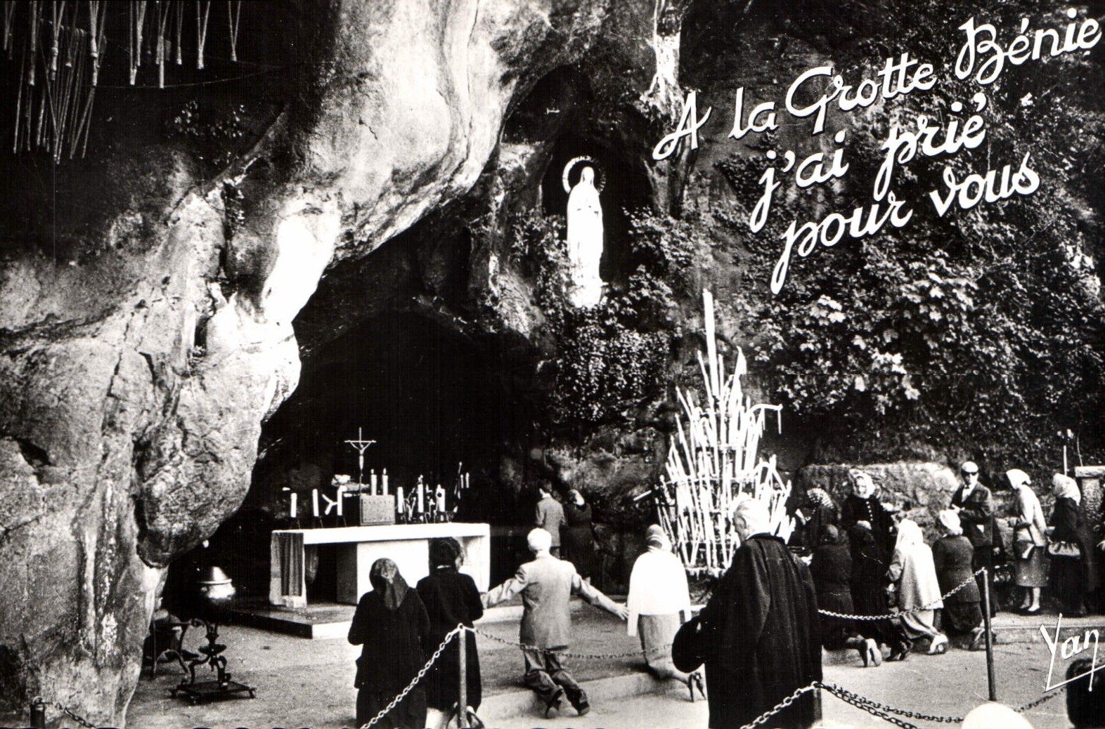 CPA Souvenir de Lourdes 