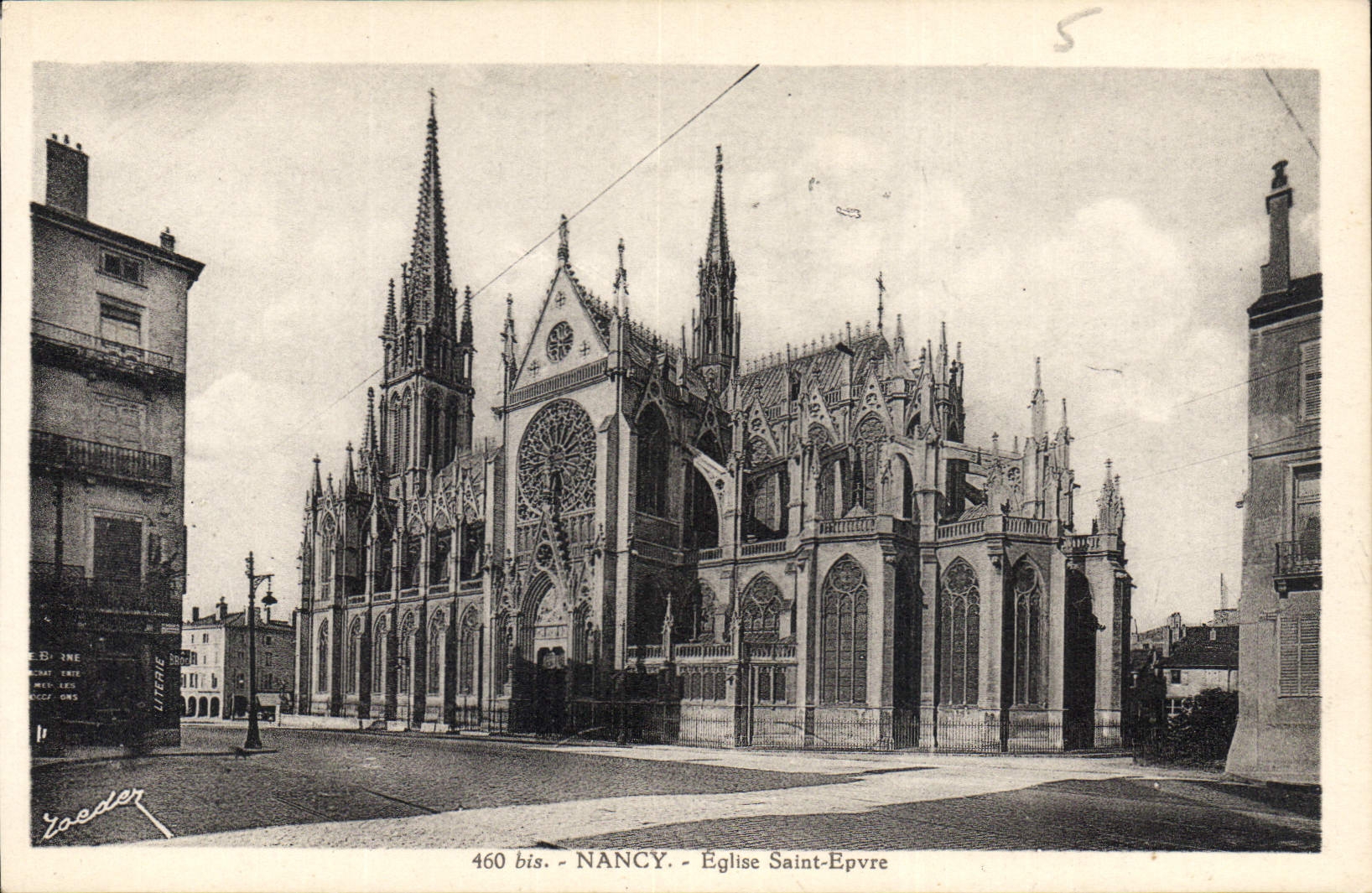 CPA Nancy Eglise Saint Epvre 