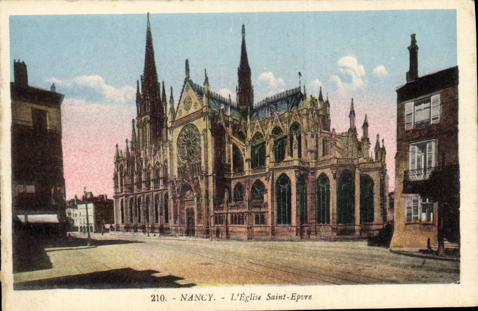 CPA Nancy L'Eglise Saint Epvre 