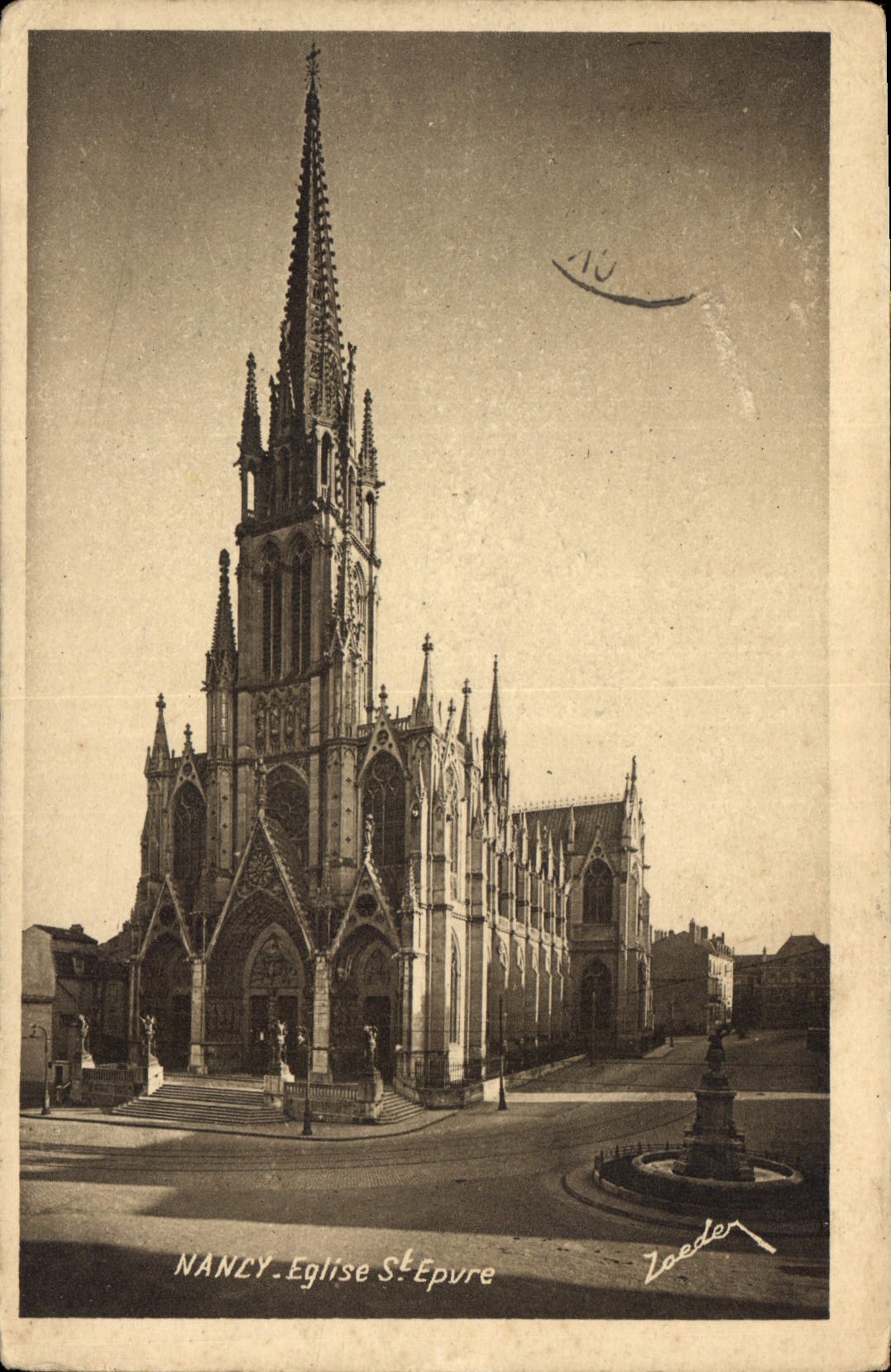CPA Nancy Eglise St Epvre 