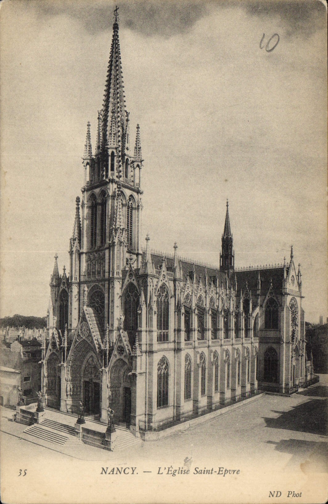 CPA Nancy L'Eglise Saint Epvre 