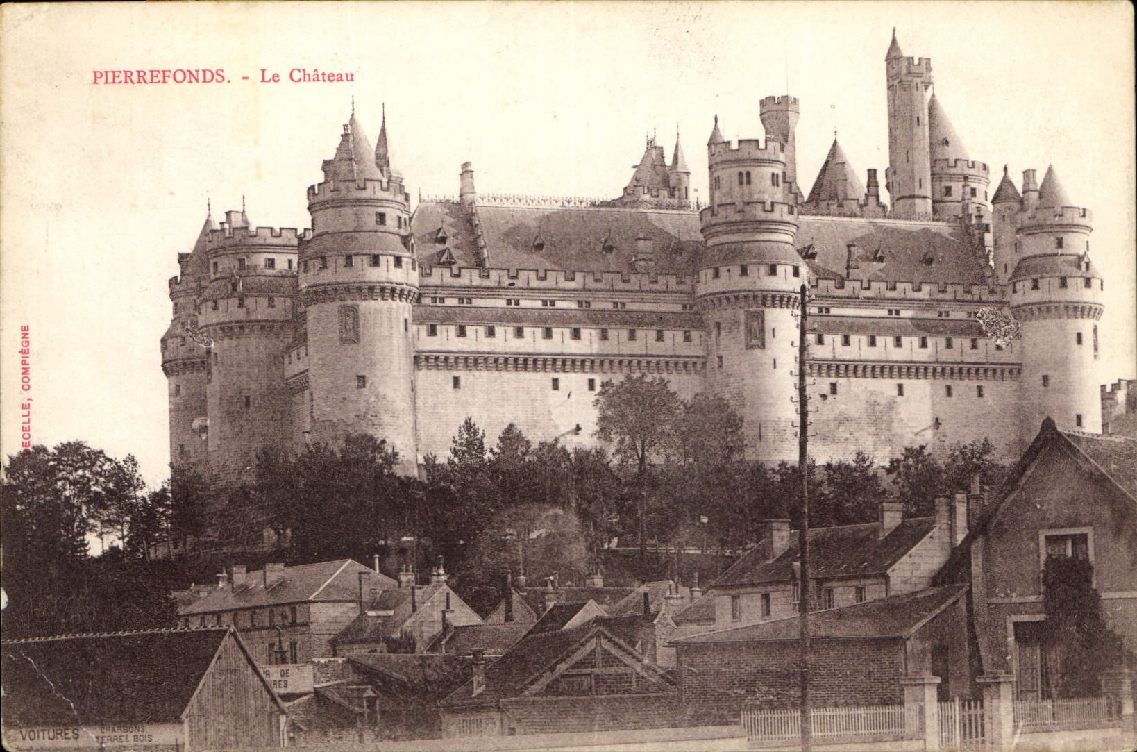 CPA Pierrefonds Le Chateau 