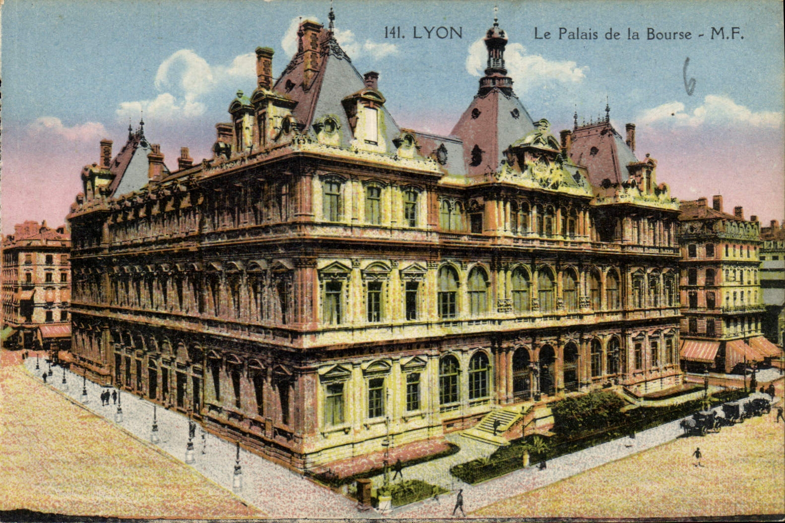 CPA Lyon Le Palais de la Bourse 