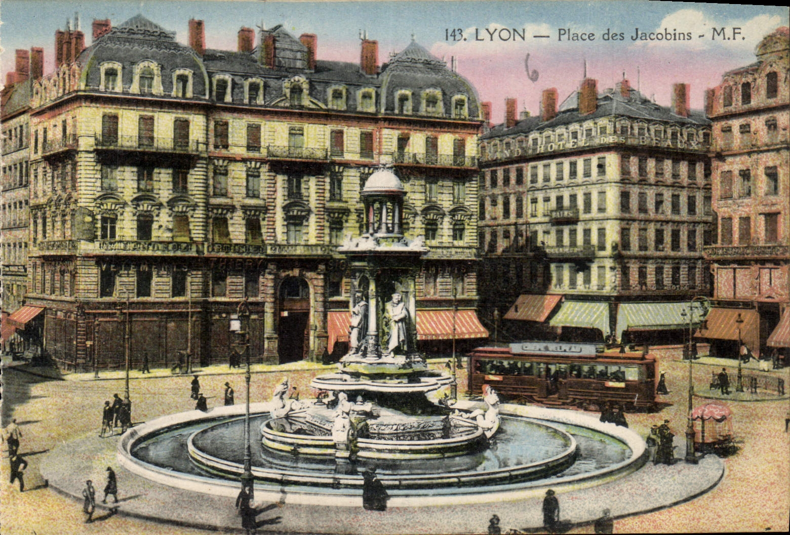 CPA Lyon Place des Jacobins 