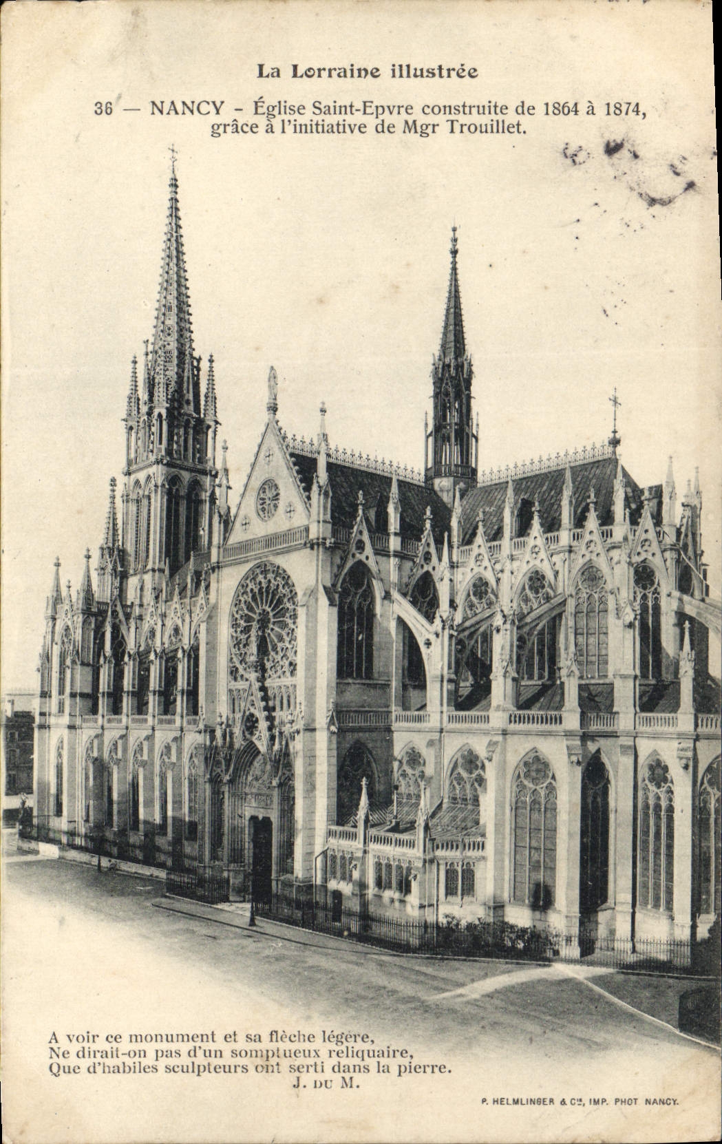 CPA Lyon Eglise Saint Epvre 