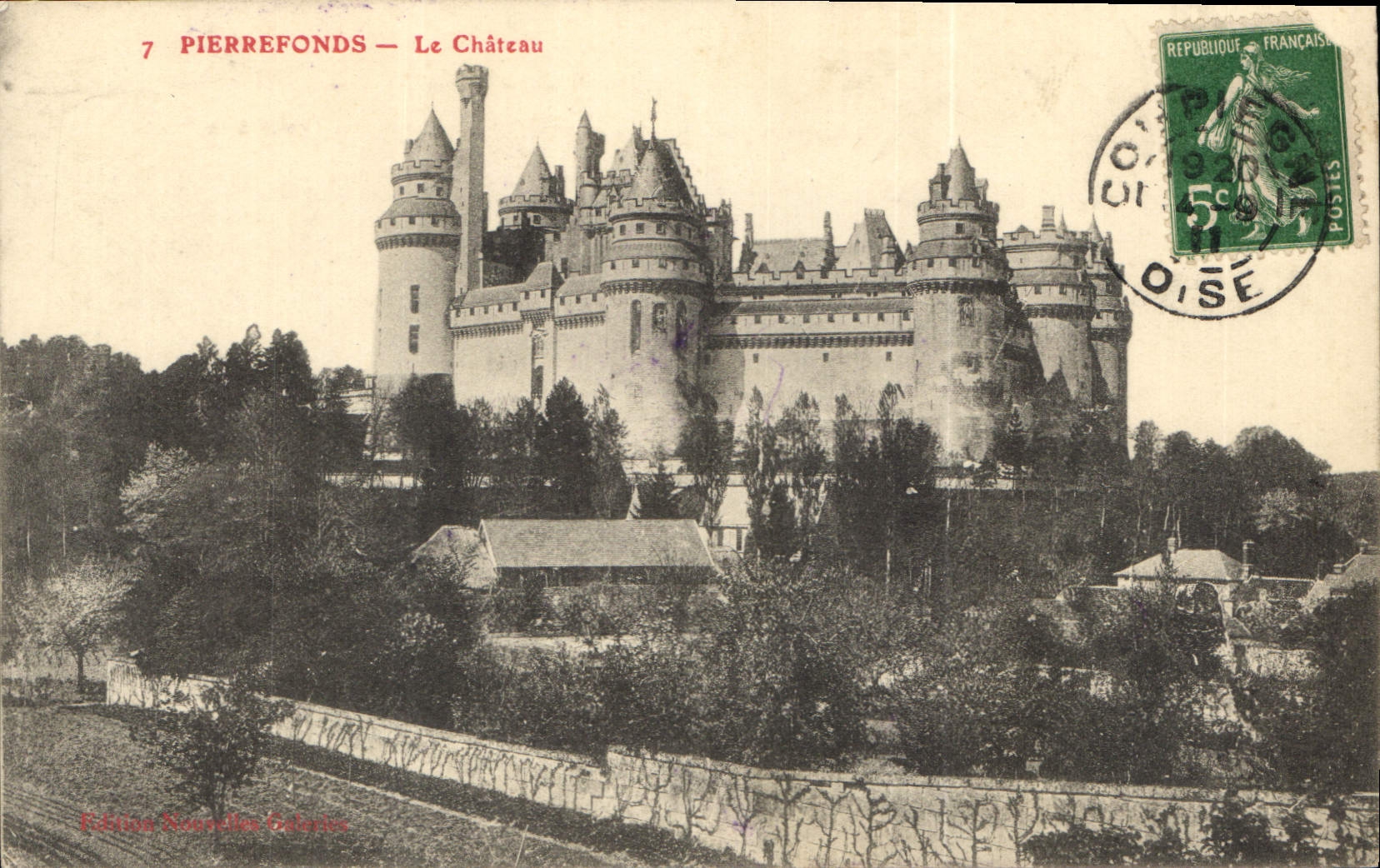 CPA Pierrefonds Le Chateau 