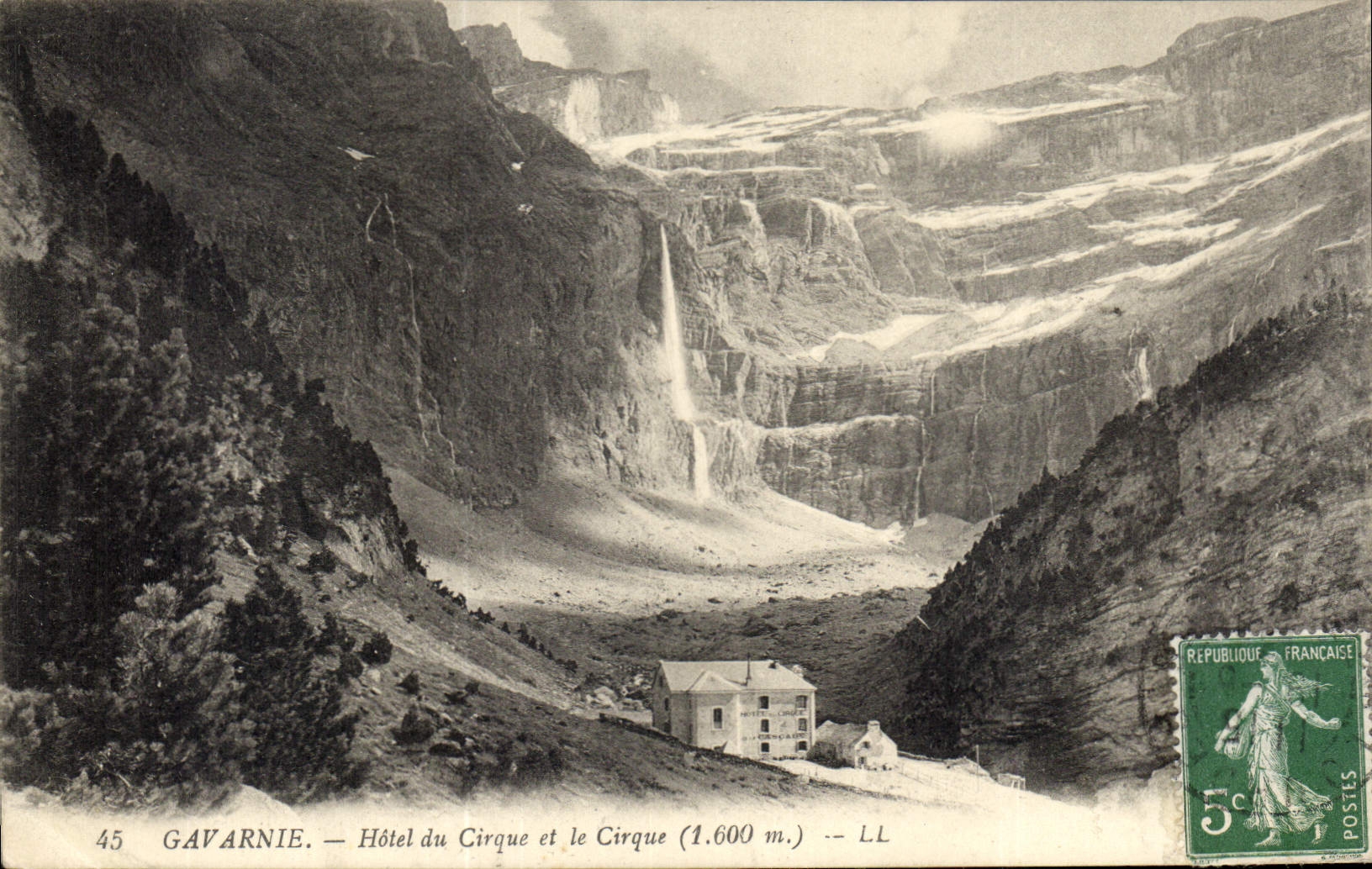 CPA Gavarnie Hotel du Cirque et le Cirque