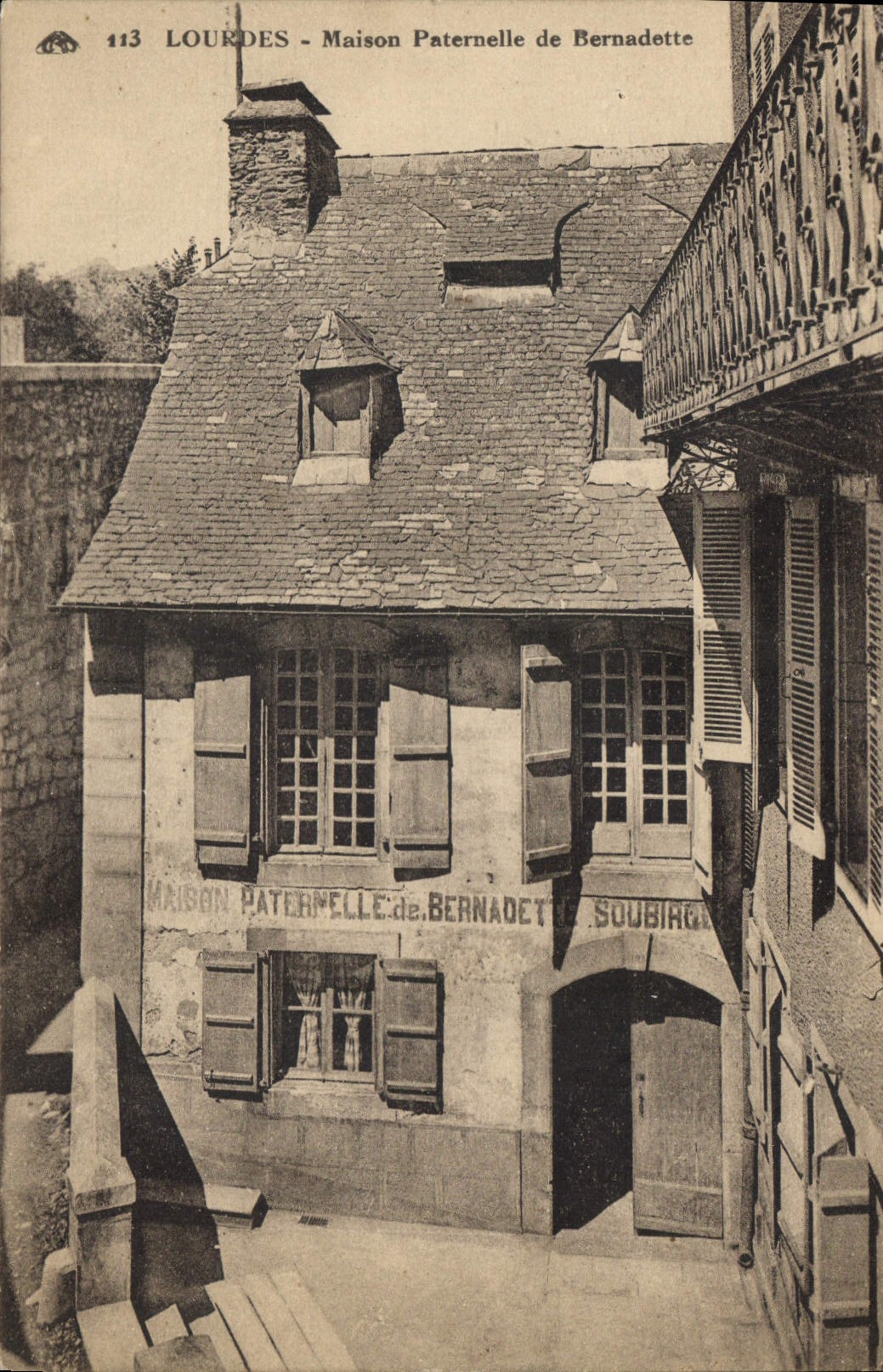 CPA Lourdes Maison Paternelle de Bernadette 