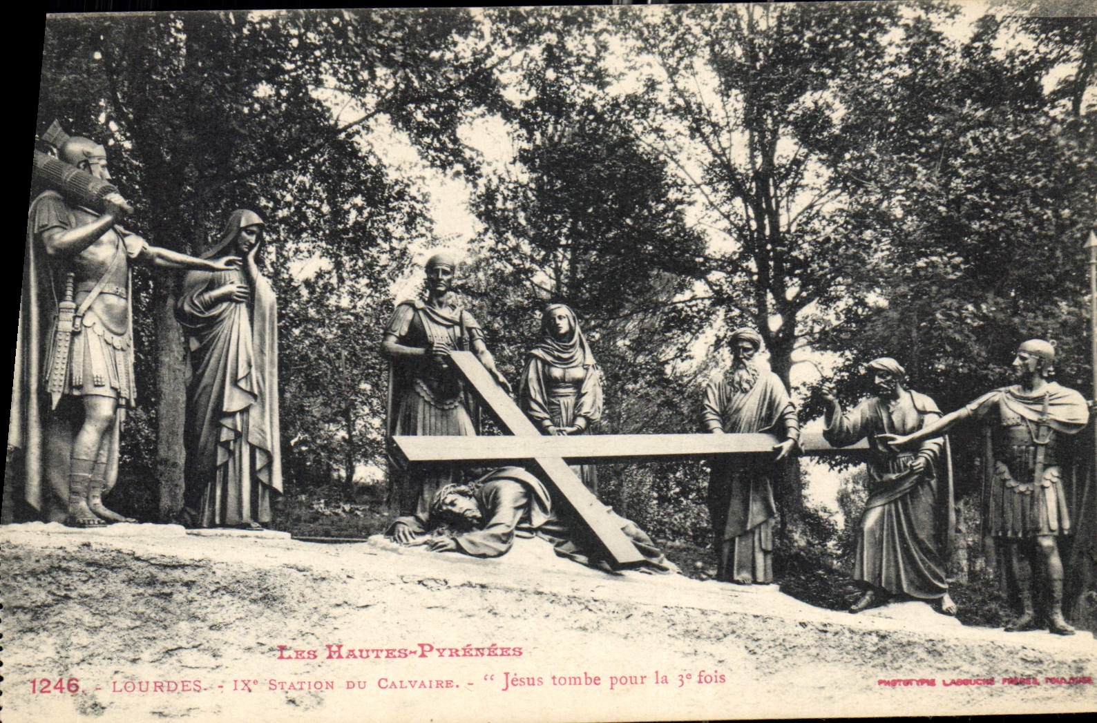 CPA Lourdes IX Station du Calvaire 
