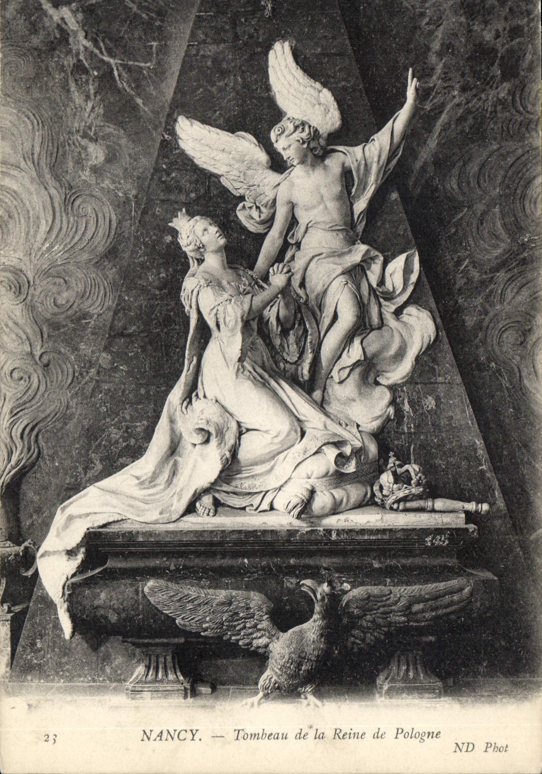 CPA Nancy Tombeau de la Reine de Pologne 