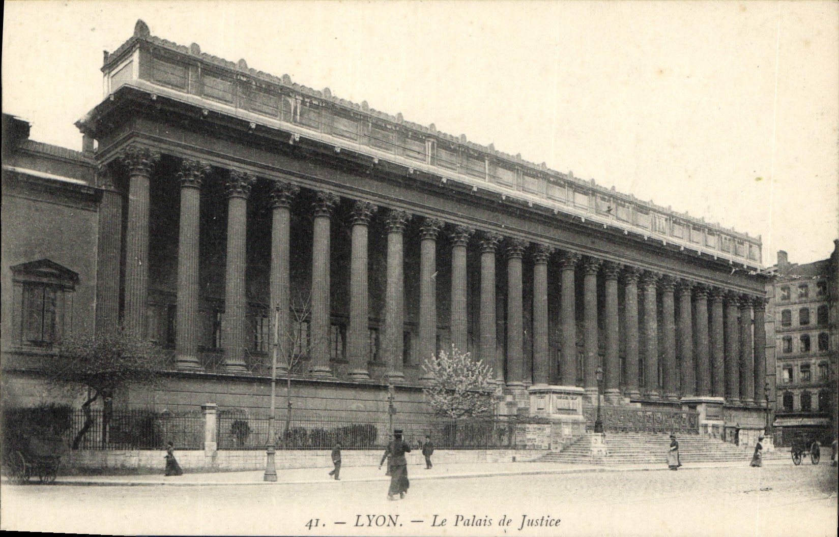 CPA Lyon Le Palais de Justice 