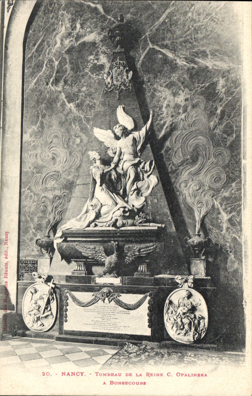 CPA Nancy Tombeau de la Reine C Ofalinera 
