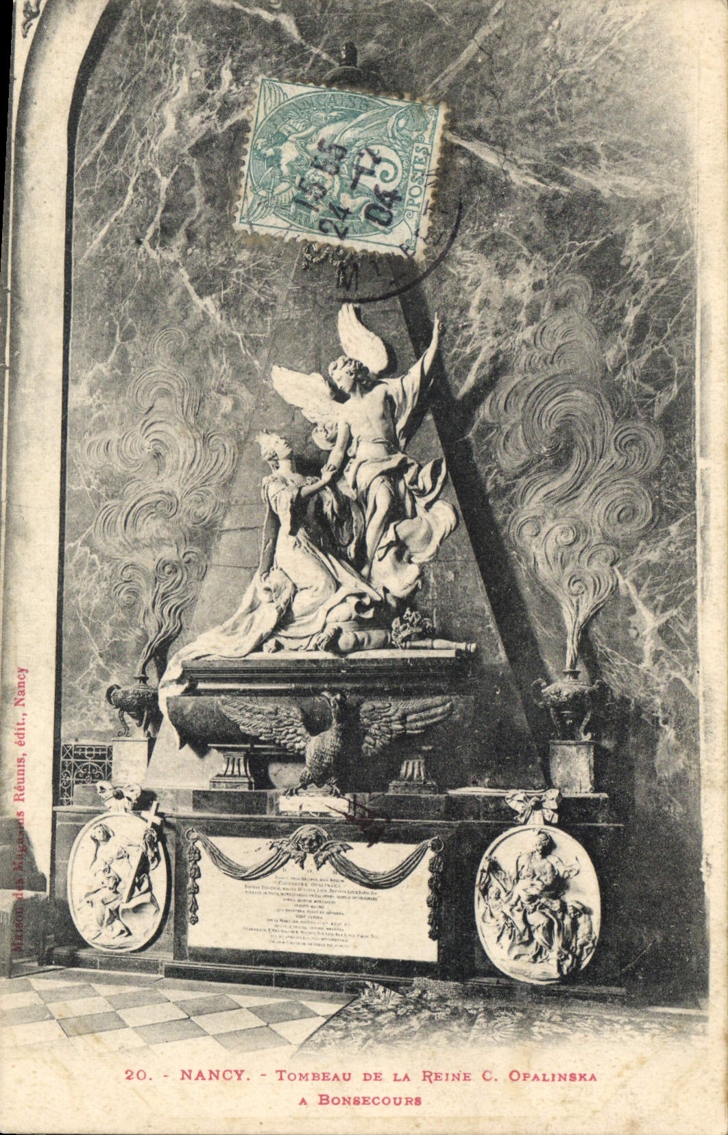 CPA Nancy Tombeau de la Reine C Ofalineka A Bonsecours 