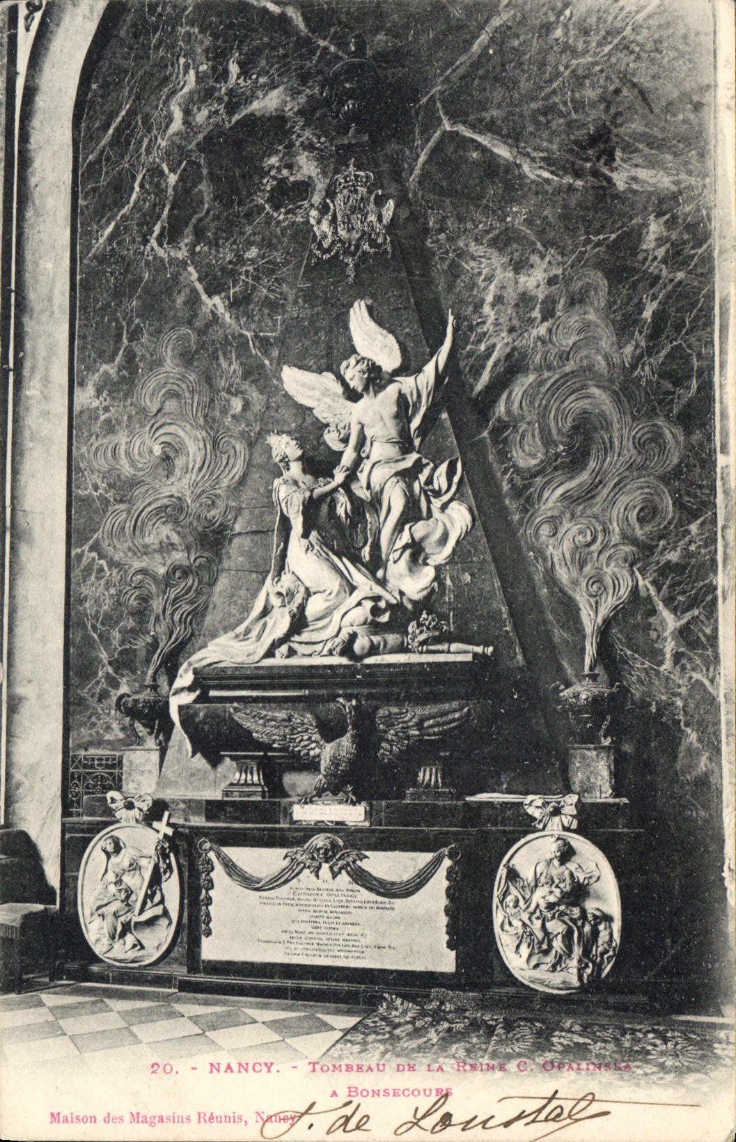CPA Nancy Tombeau de la Reine C Ofalineka A Bonsecours 