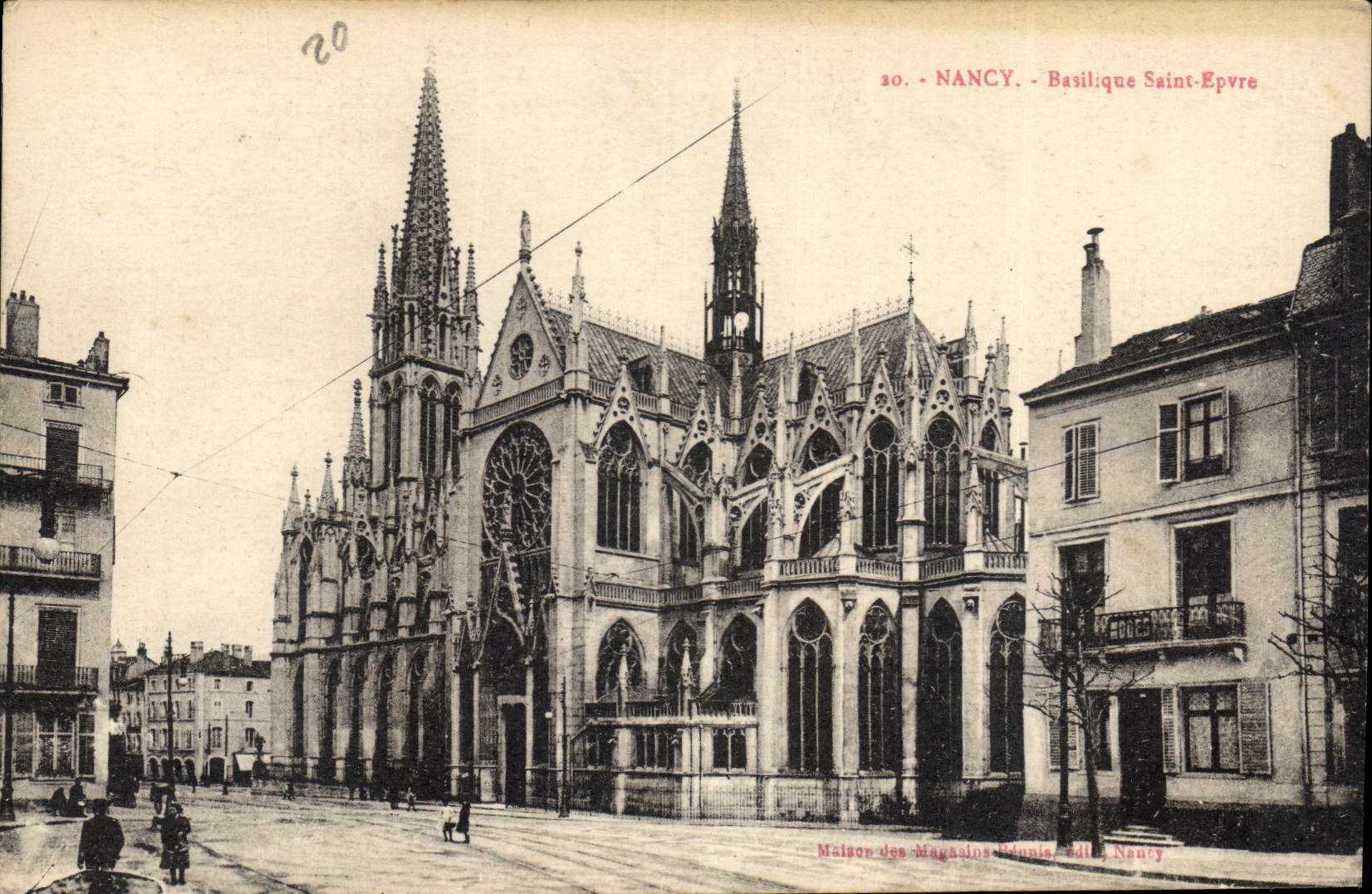 CPA Nancy Basilique Saint Epvre 