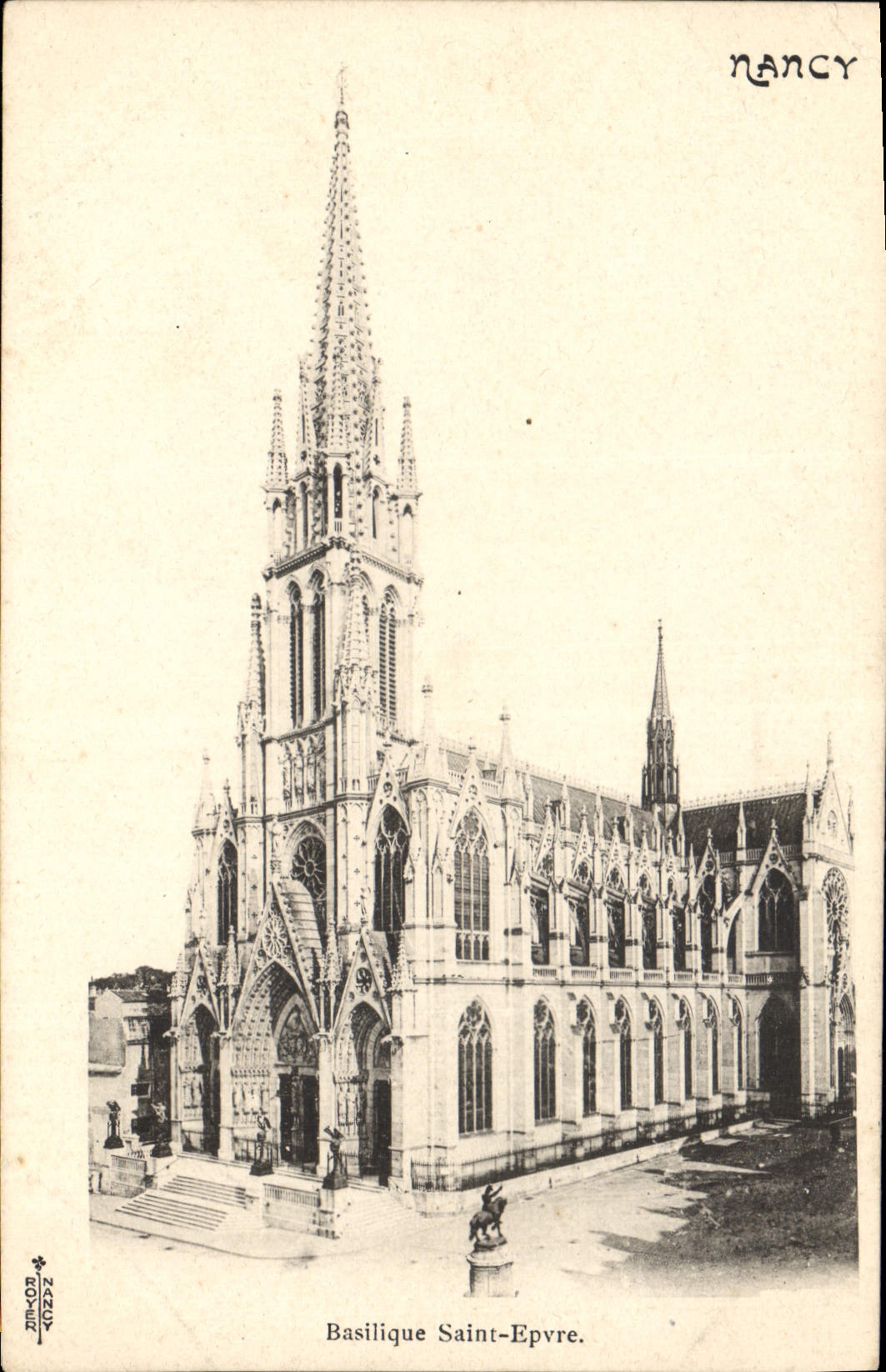 CPA Nancy Eglise Saint Epvre 