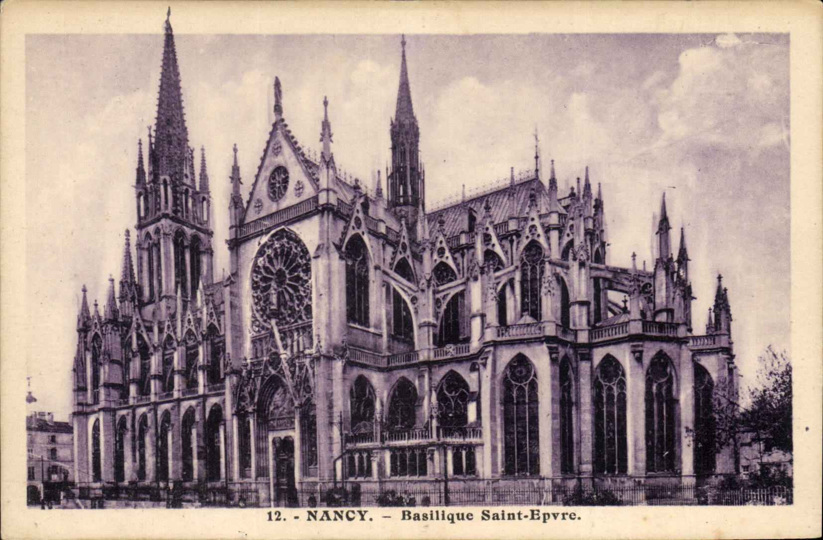 CPA Nancy Basilique Saint Epvre 