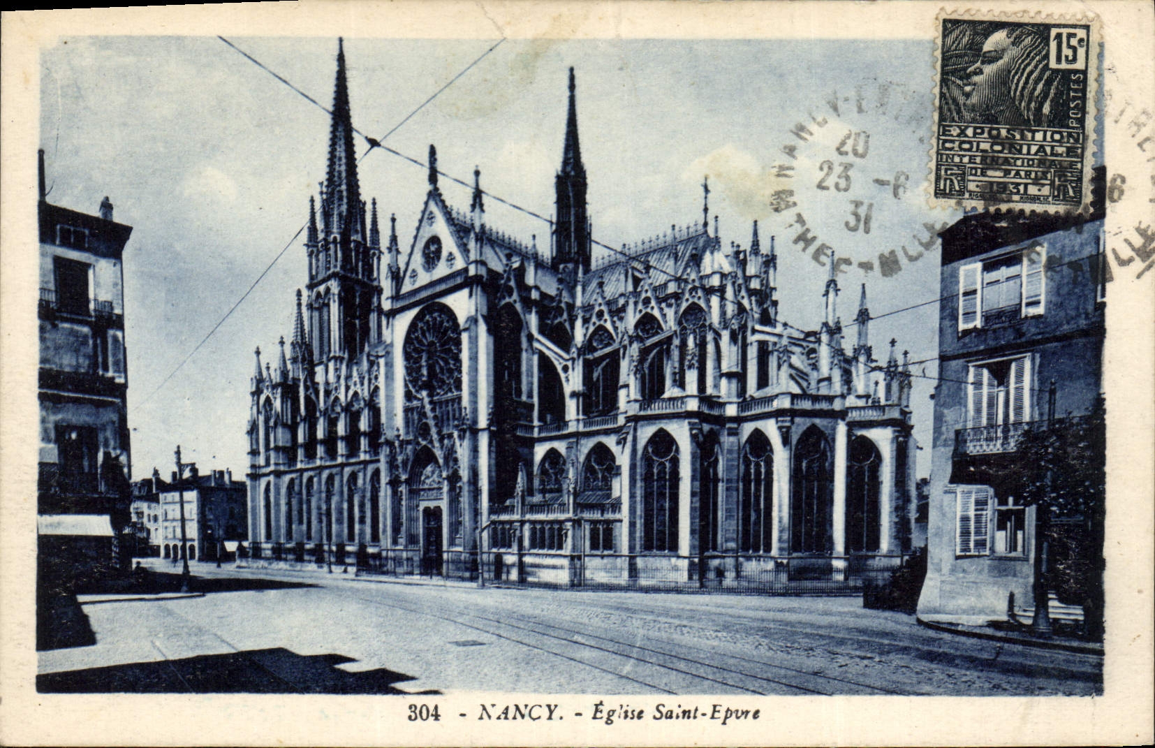 CPA Nancy Eglise Saint Epevre 