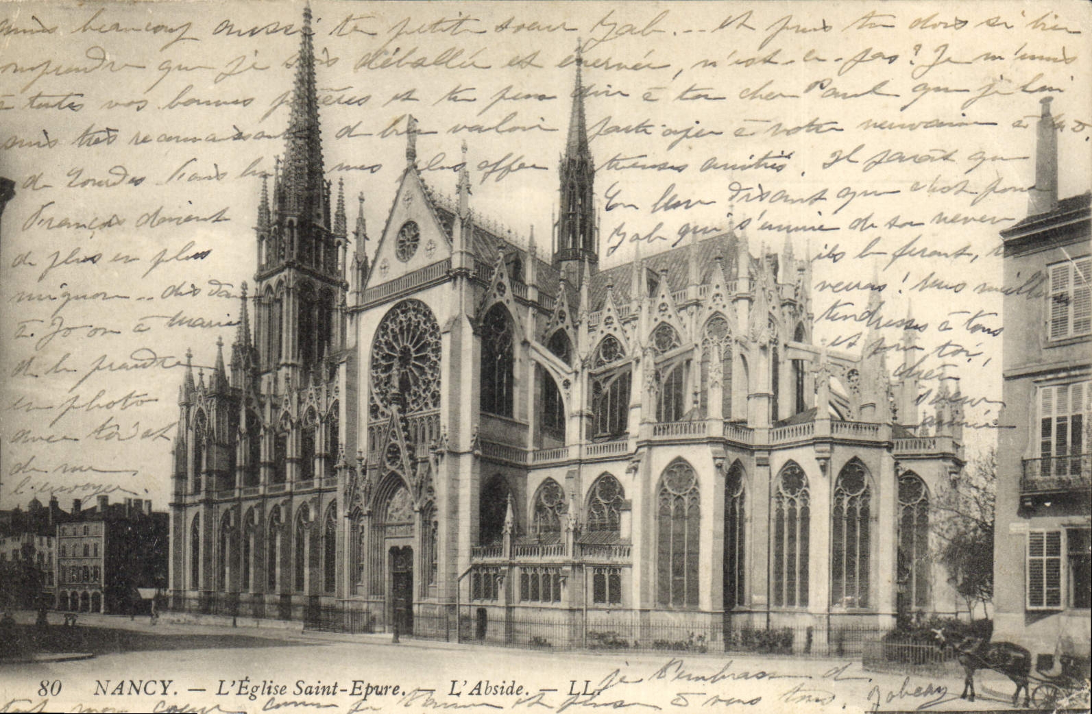 CPA Nancy L'Eglise Saint Epevre L'Abside 