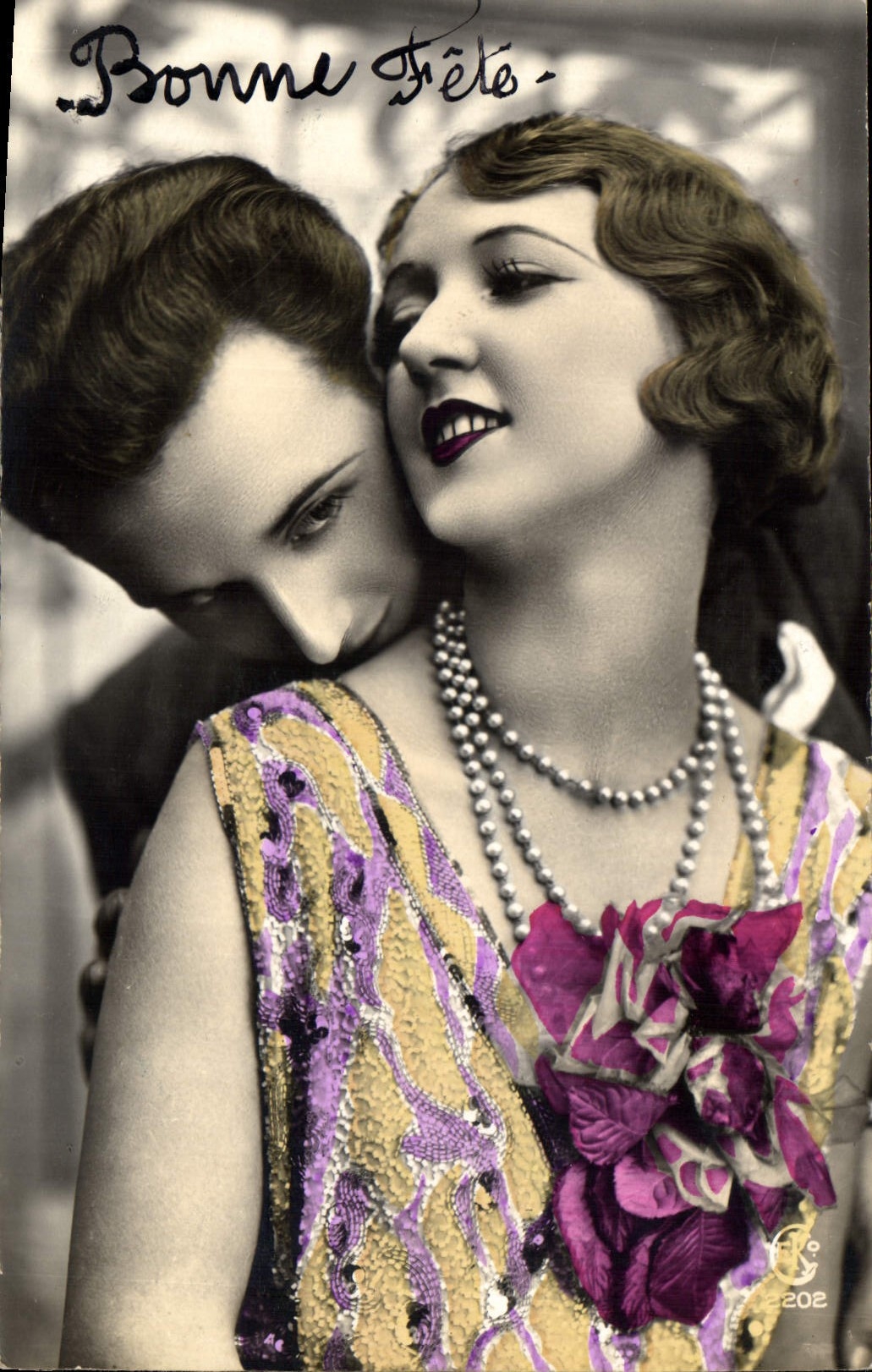 CPA Bonne Fete Femme
