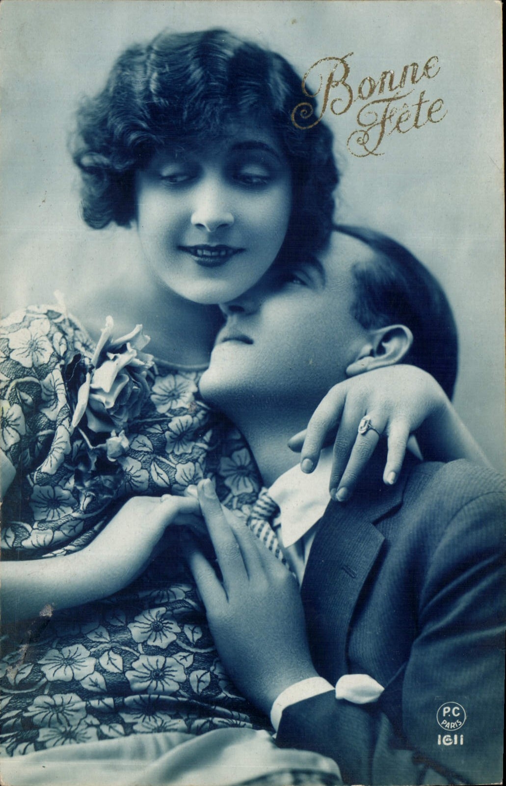 CPA Bonne Fete Femme