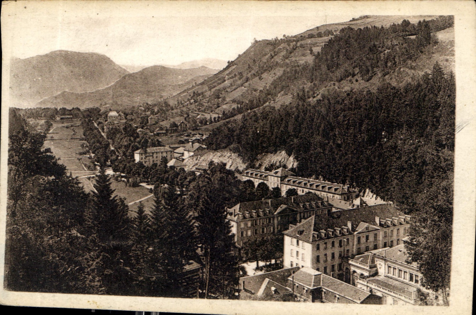 CPA Uriage les Bains Panorama 