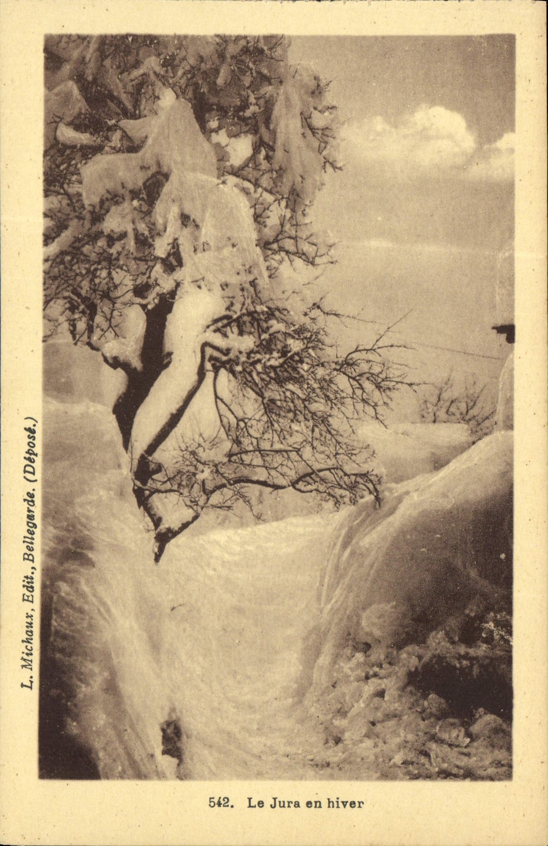 CPA Le Jura en hiver 