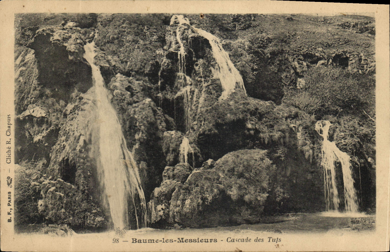 CPA Baume les Messieurs Cascade des Tuts