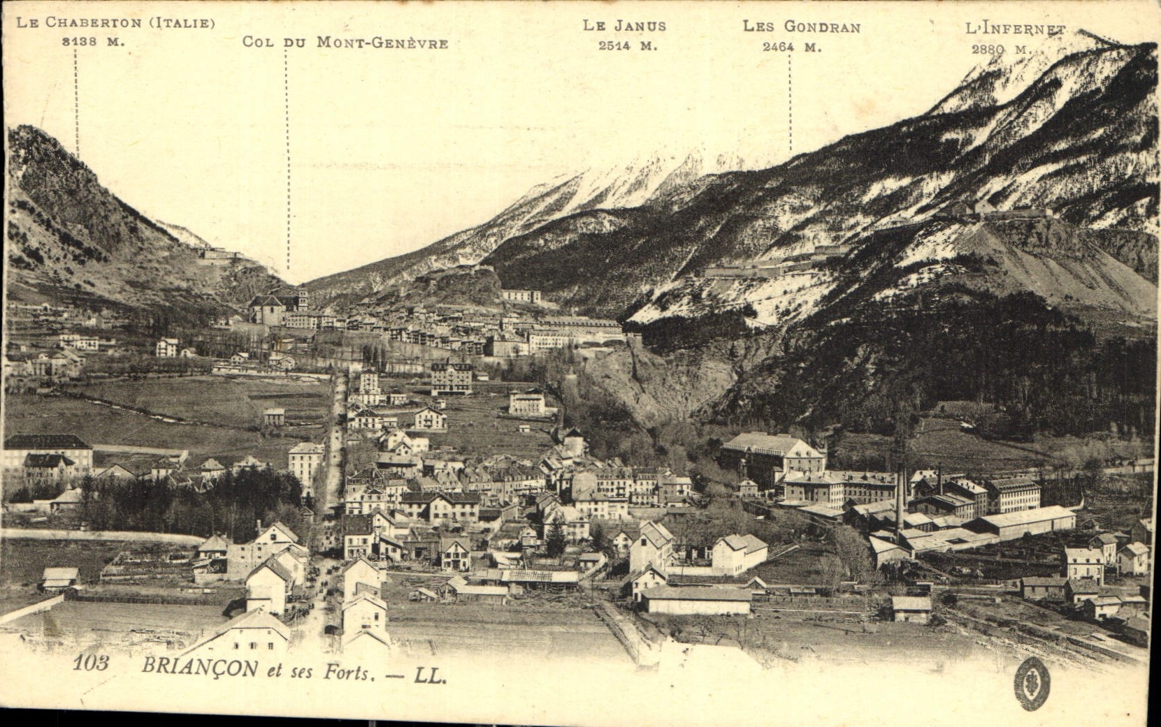 CPA Briancon et ses Forts 