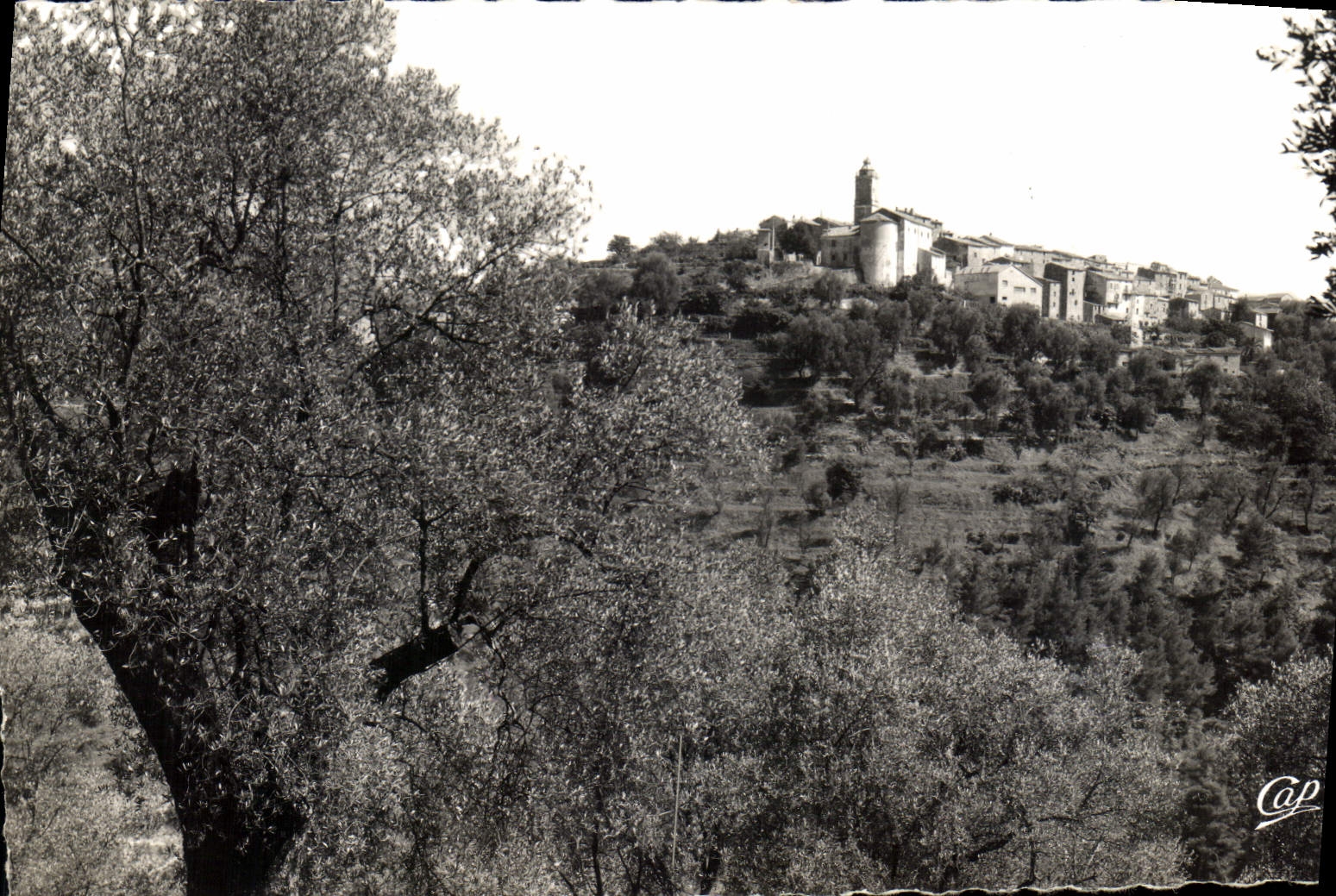 CPA Castellar Vue generale