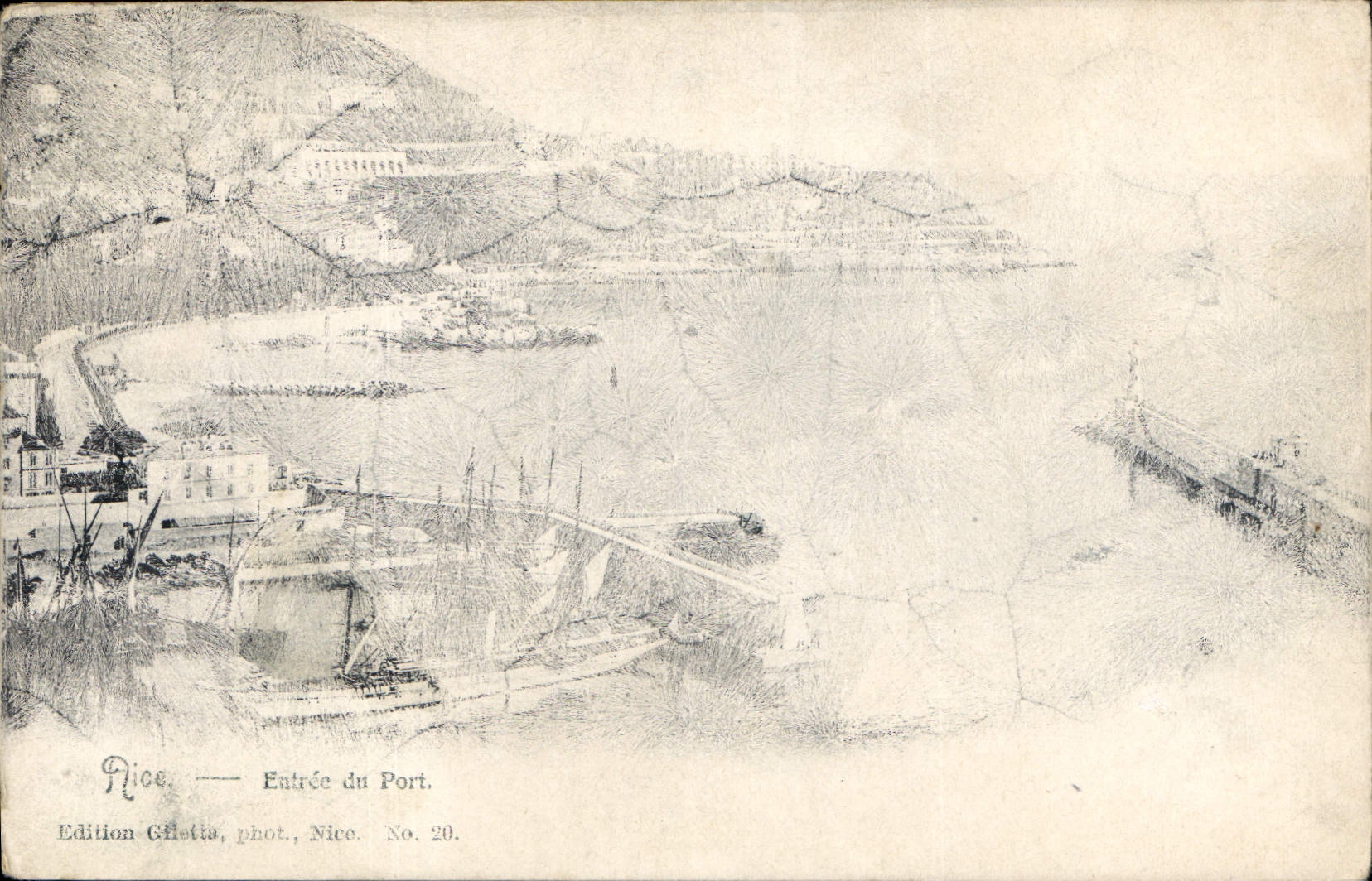 CPA Nice Entree du Port 