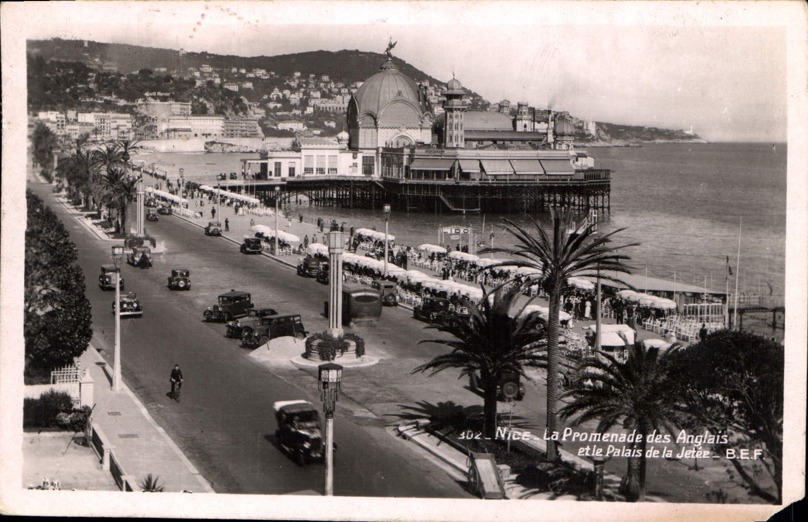 CPA Nice Promenade des Anglais et le Palais de la Jetee 