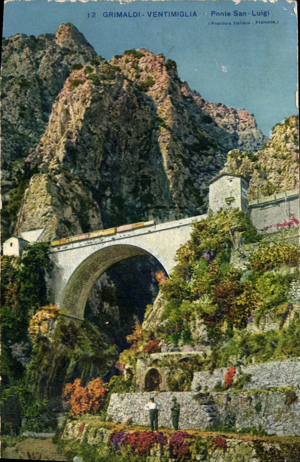 CPA Grimaldi Ventimiglia Ponte San Luigi