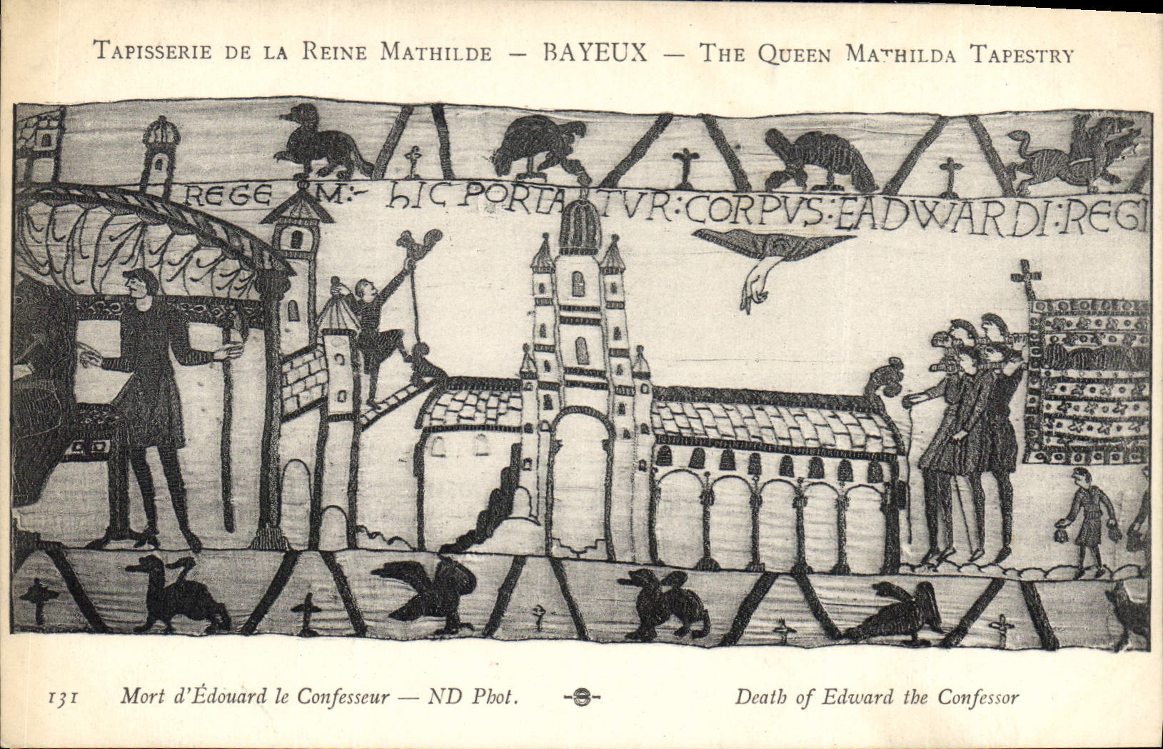 CPA Tapisserie de la Reine Mathilde Bayeux