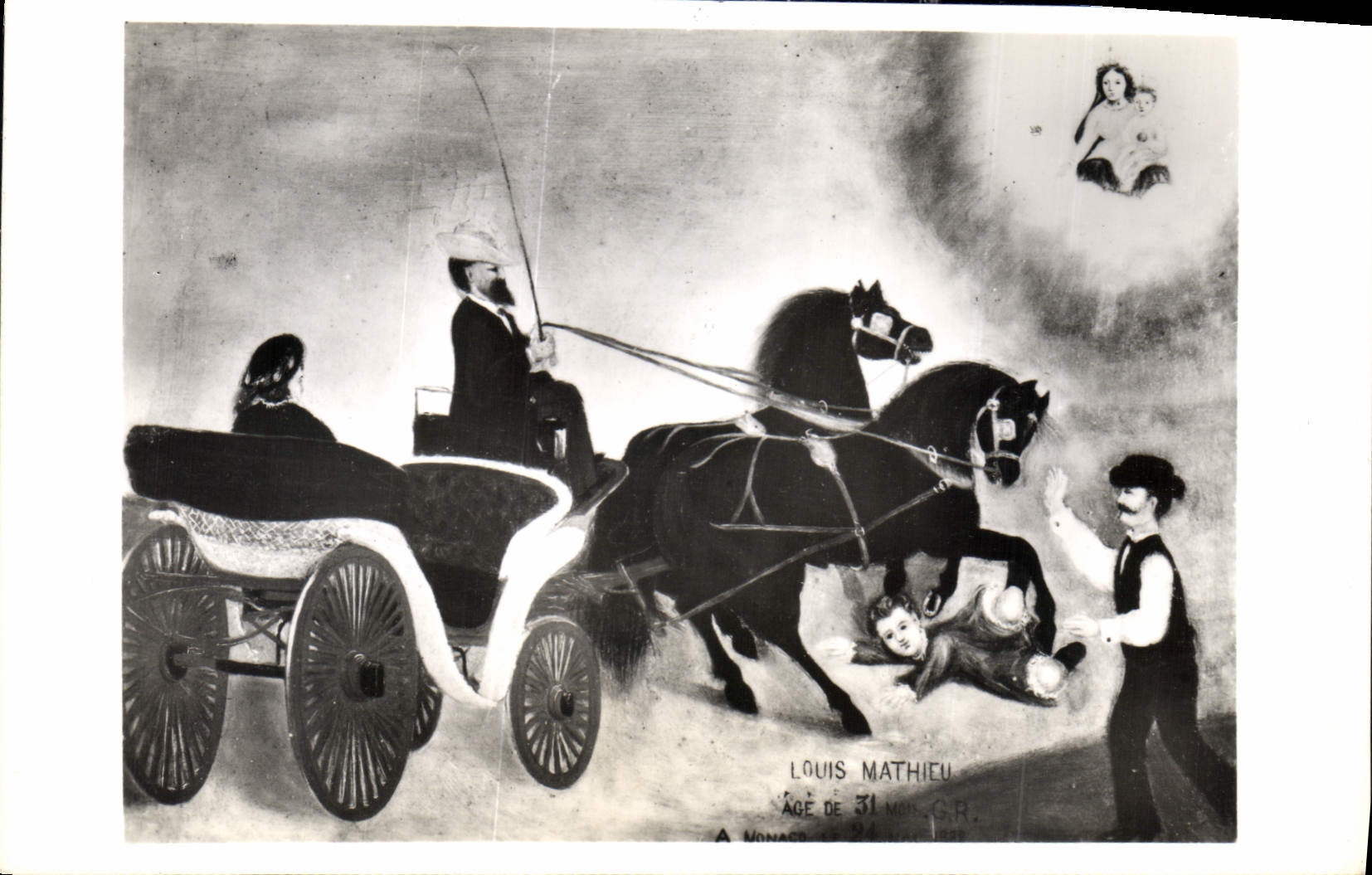 CPA Ex Voto du Sanctuaire de Notre Dame de Laghet AM