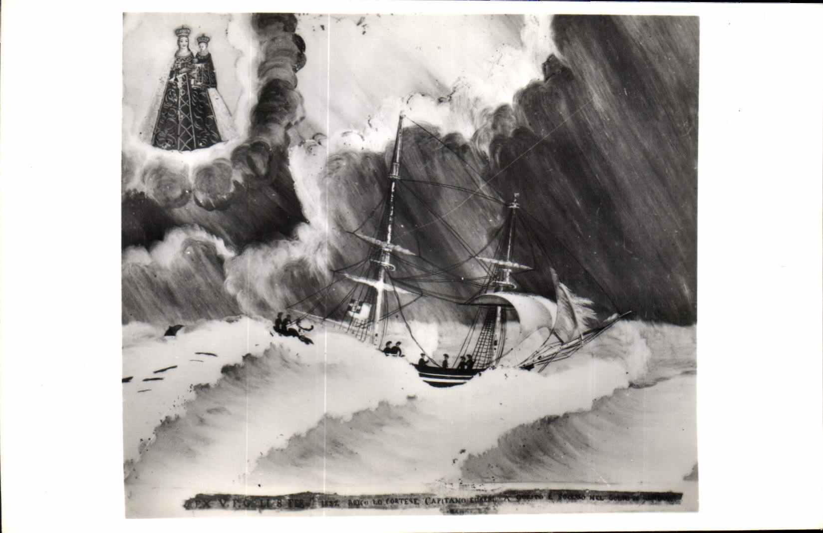 CPA Ex Voto du Sanctuaire de Notre Dame de Laghet AM