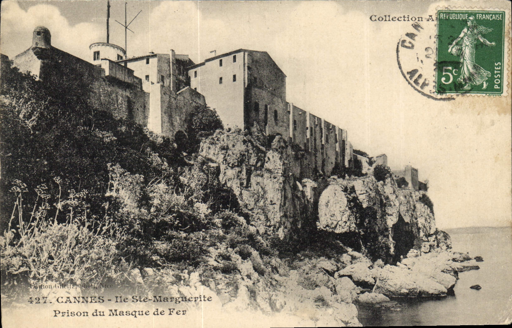 CPA Cannes Ile Ste Marguerite Prison du Masque de Fer 