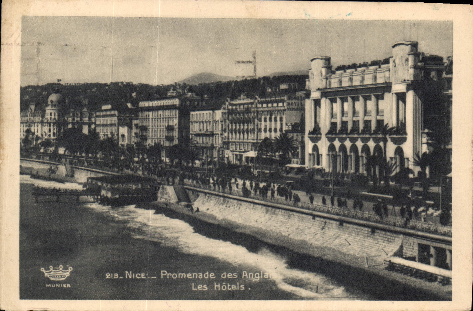 CPA Nice Promenade des Anglais Les Hotels