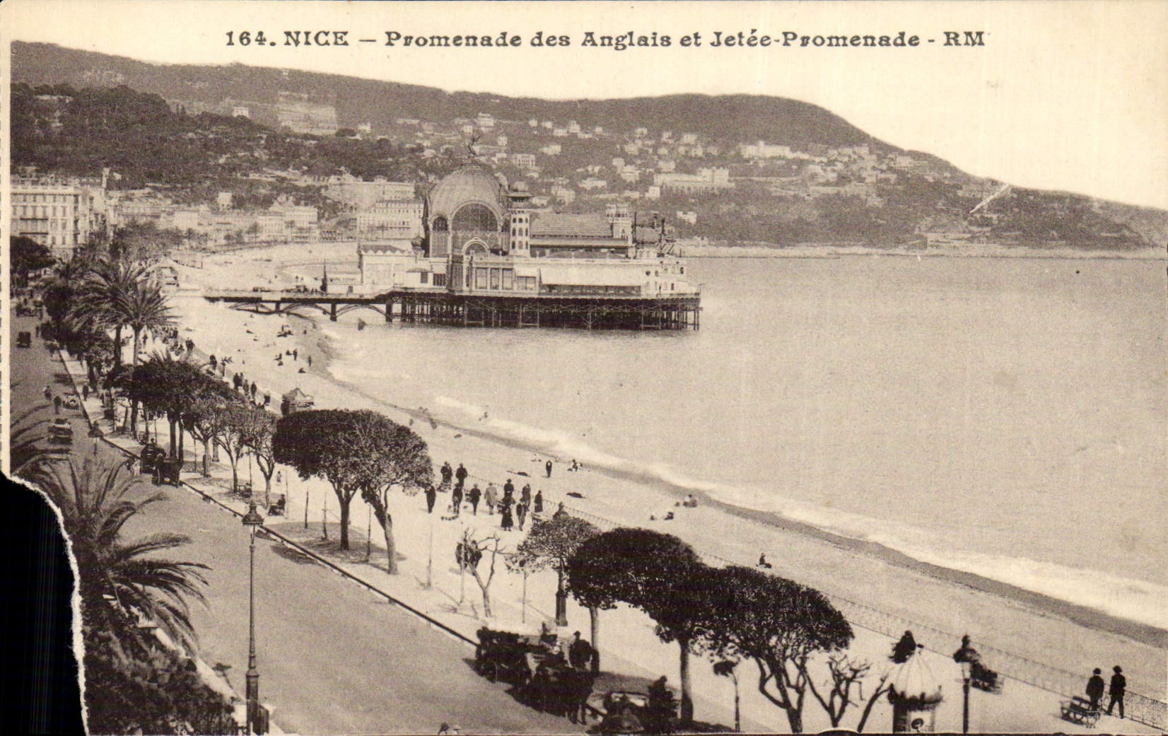 CPA Nice Promenade des Anglais et Jetee Promenade