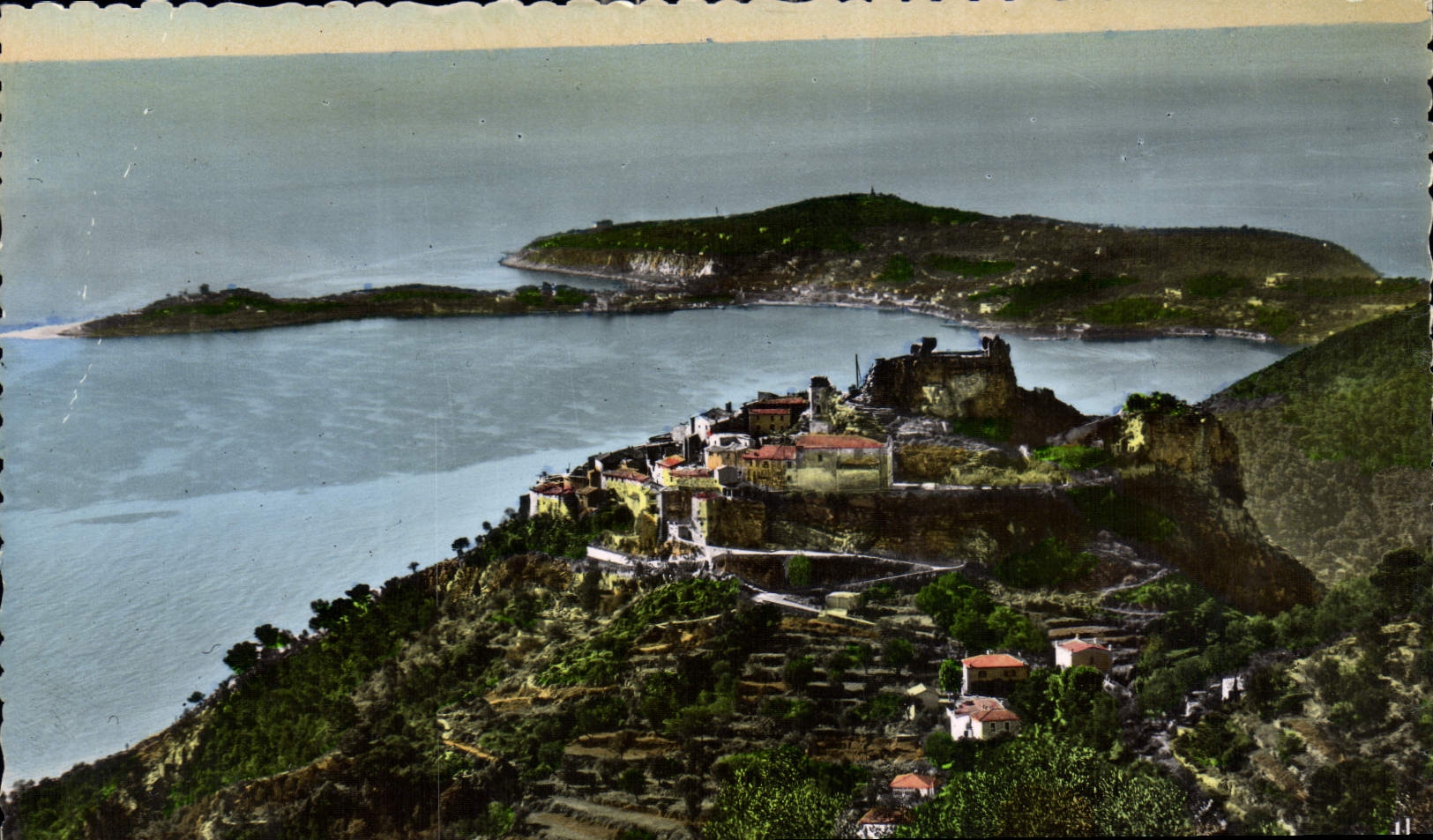 CPA Eze et le Cap Ferrat 