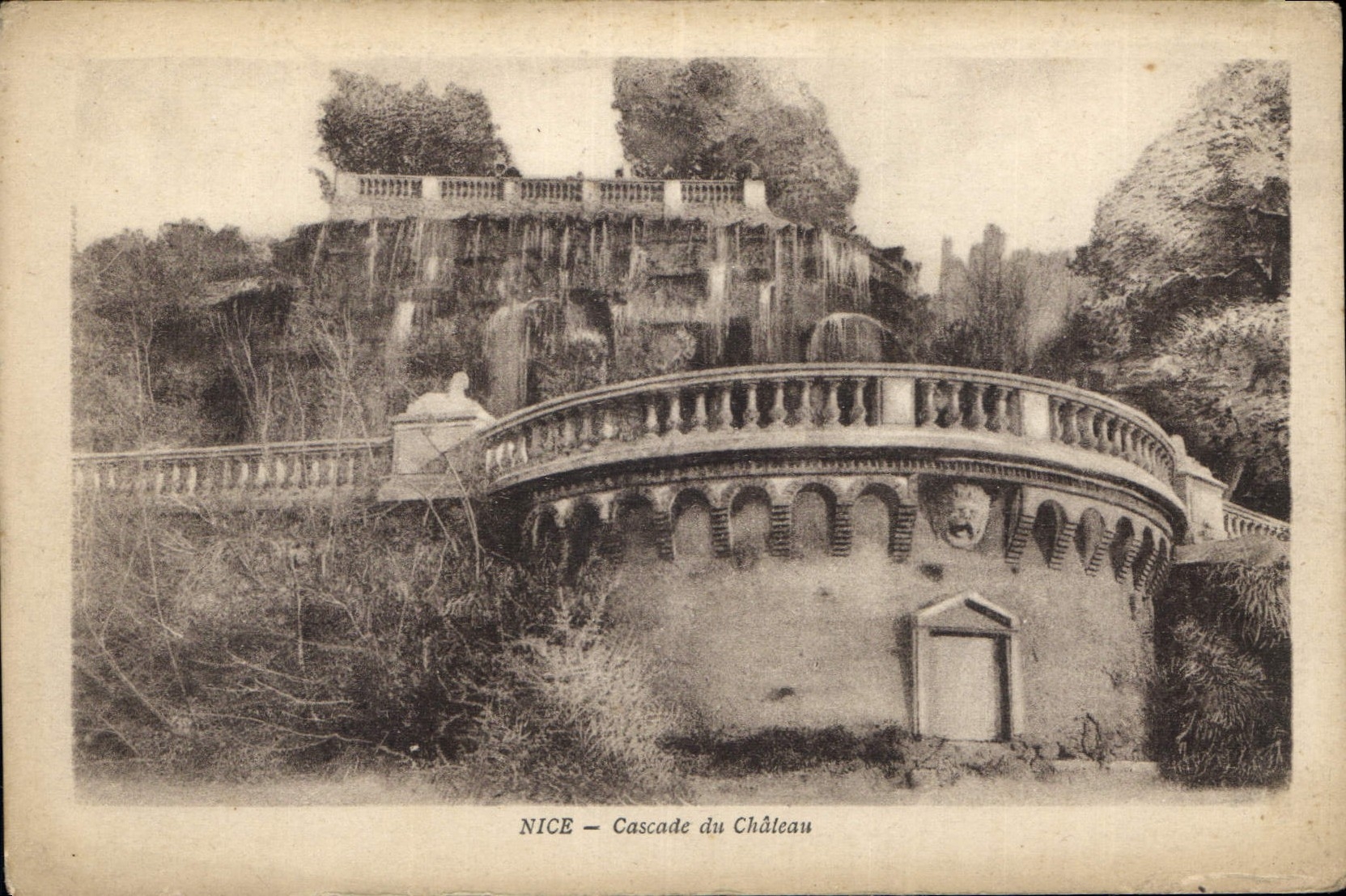 CPA Nice Cascade du Chateau 