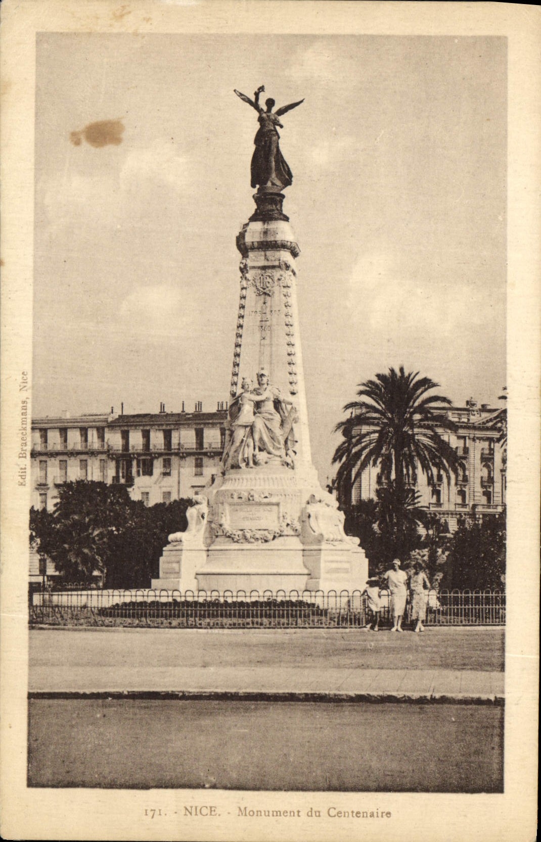 CPA Nice Monument du Centenaire