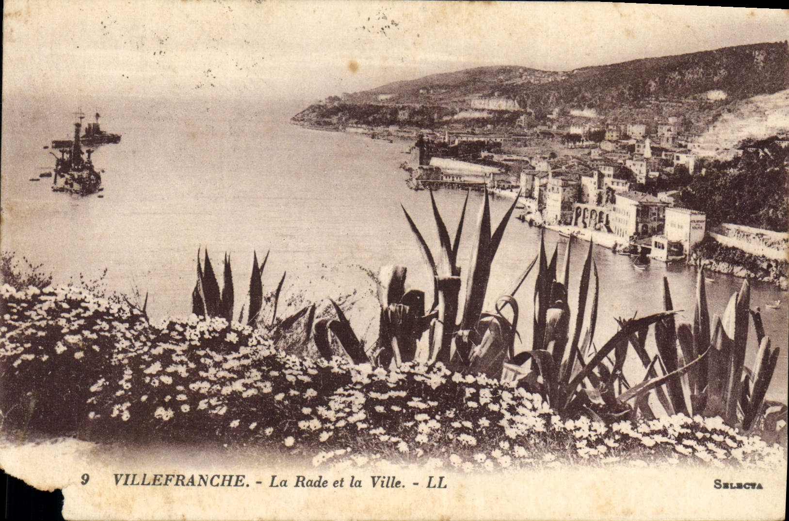 CPA Villefranche La Rade et la Ville 