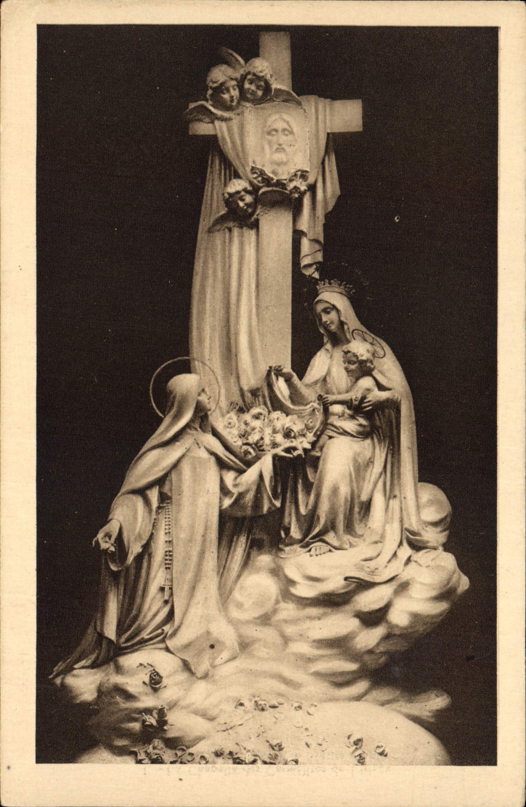 CPA La Chapelle des Carmelites de Lisieux
