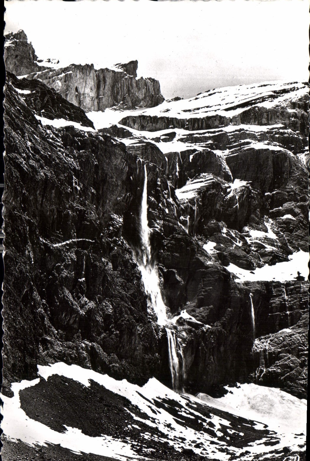 CPA Gavarnie La Grande Cascade 