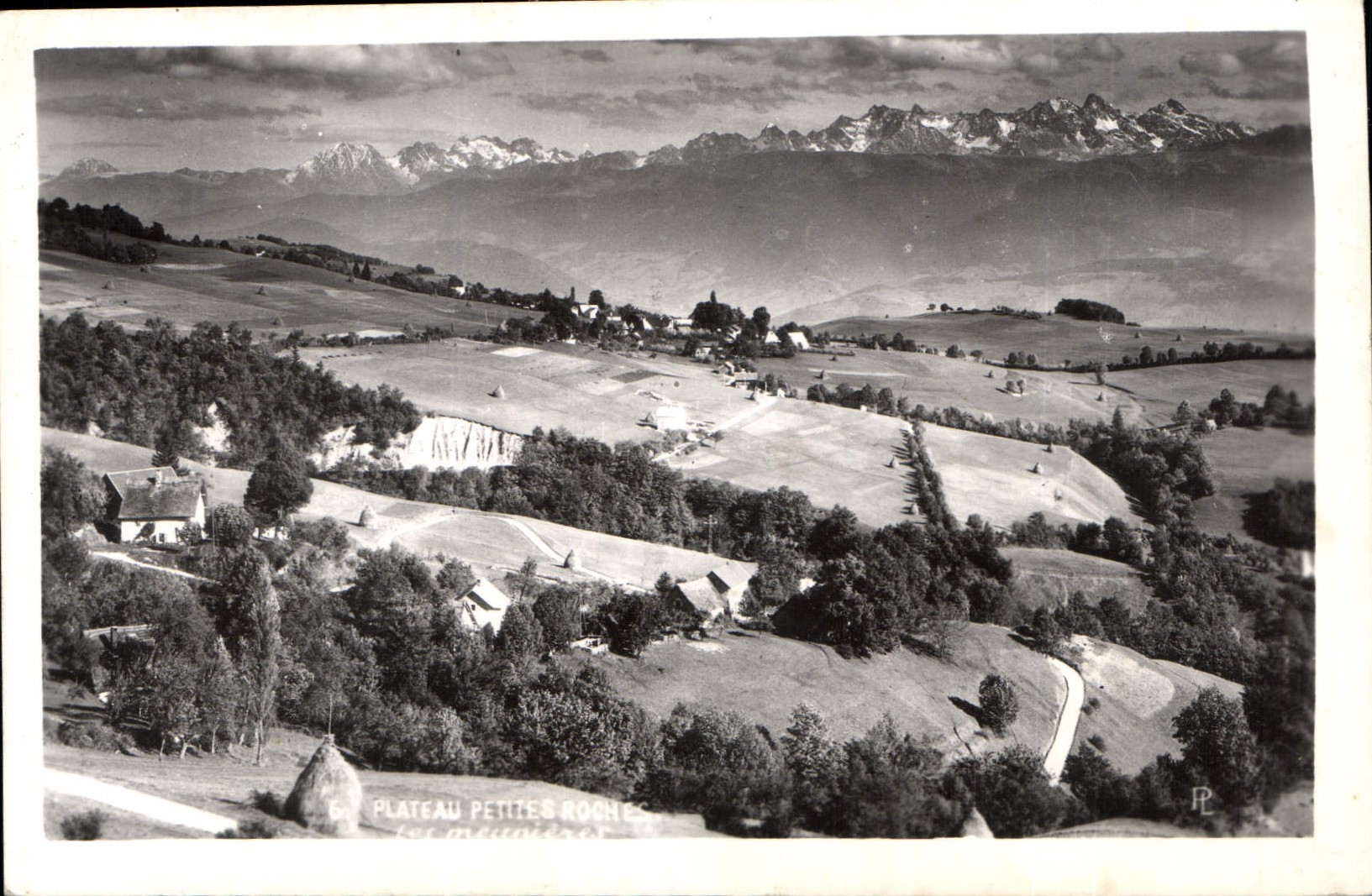 CPA Plateau petits Roches